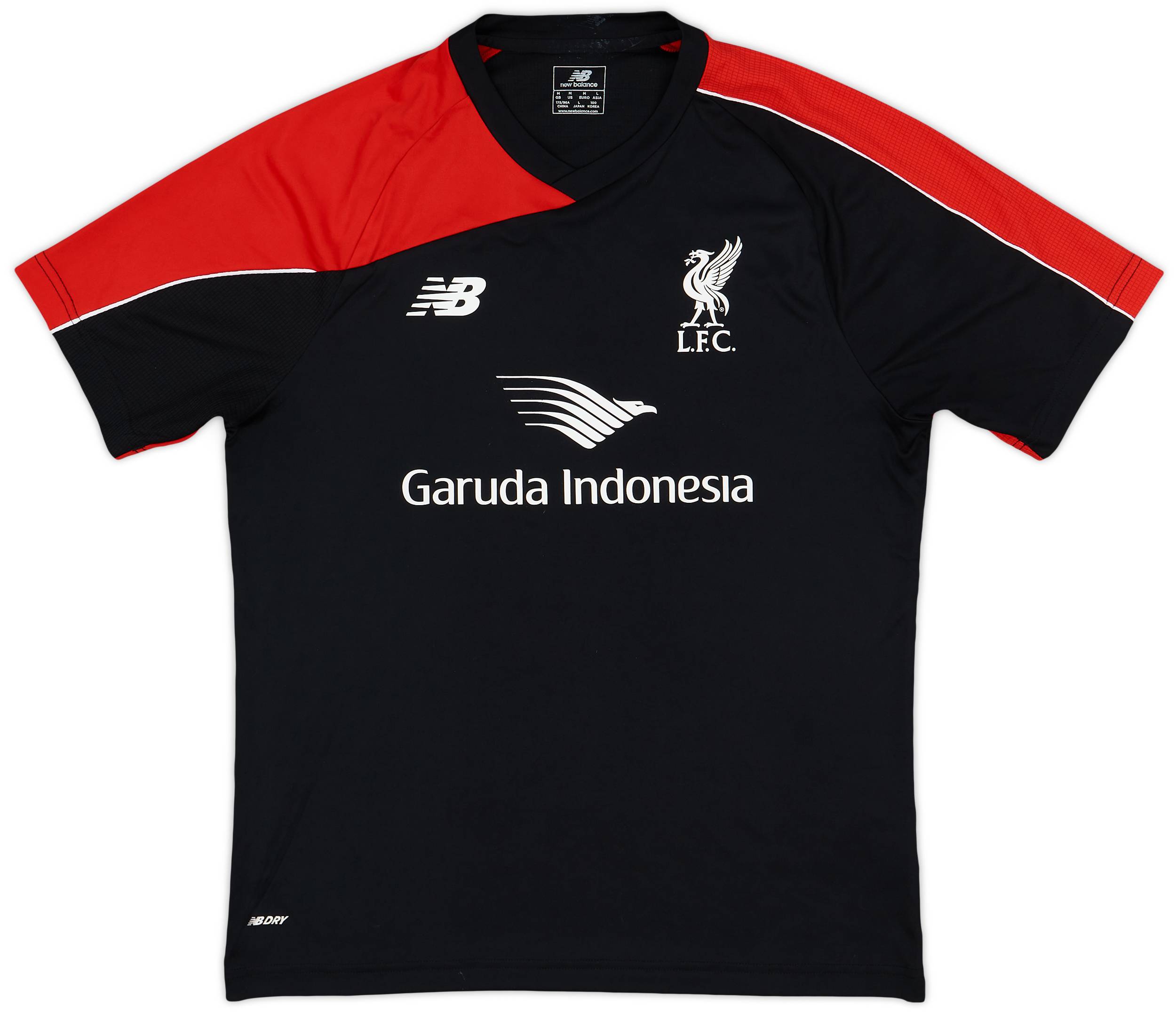 2015-16 Liverpool New Balance Training Shirt - 7/10 - (M)