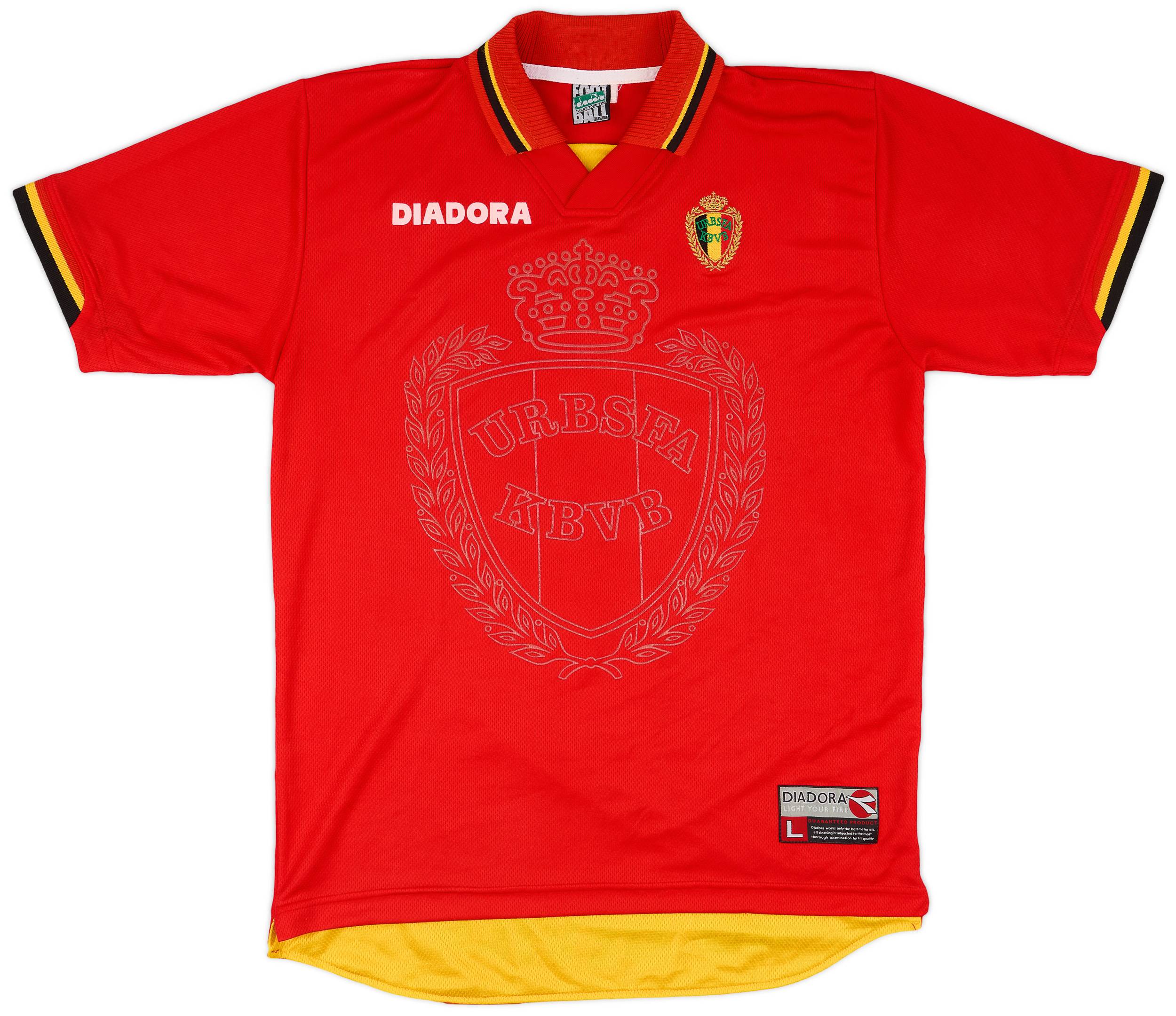 1996-97 Belgium Home Shirt - 9/10 - (L)