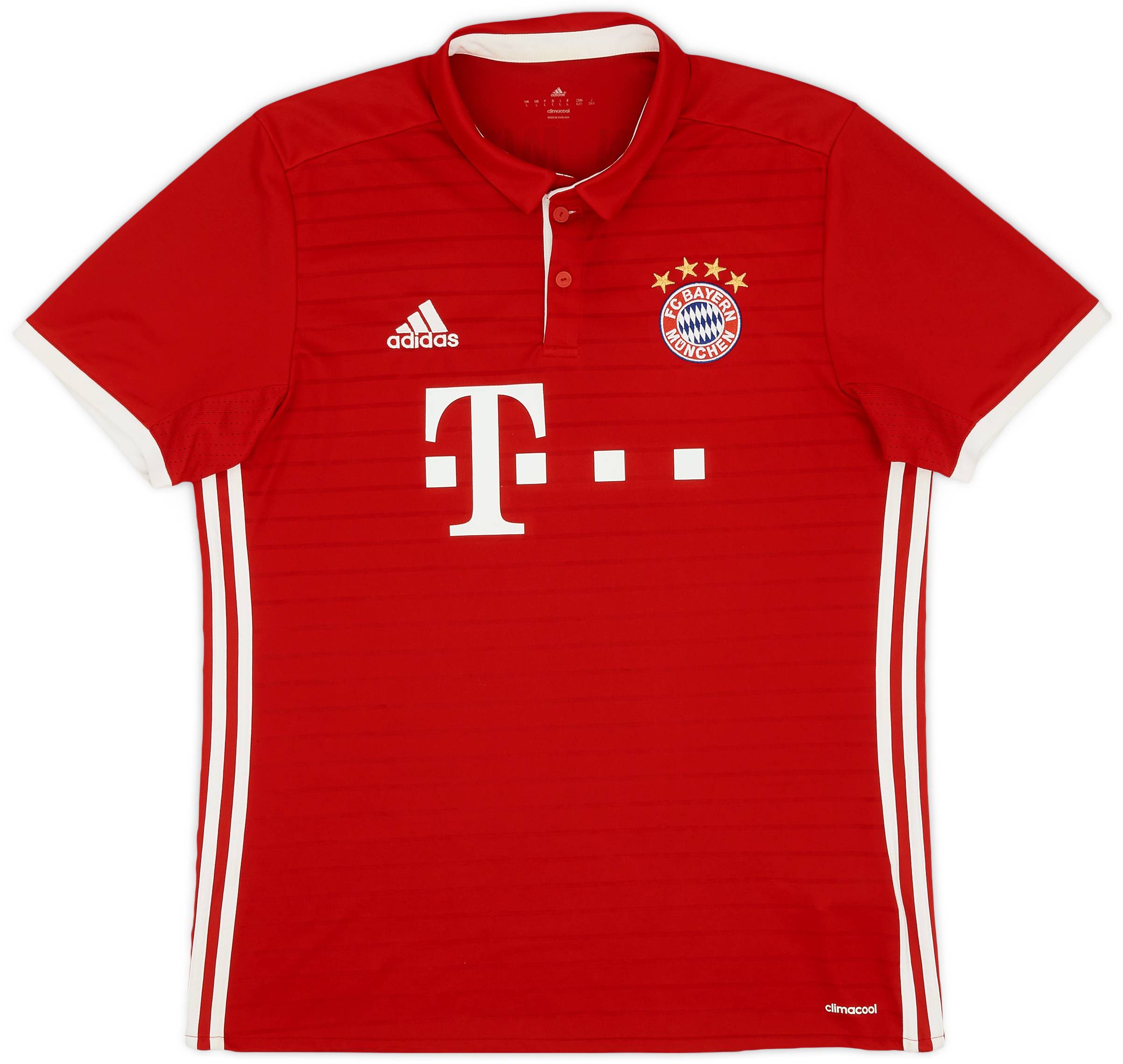 2016-17 Bayern Munich Home Shirt - 7/10 - (L)