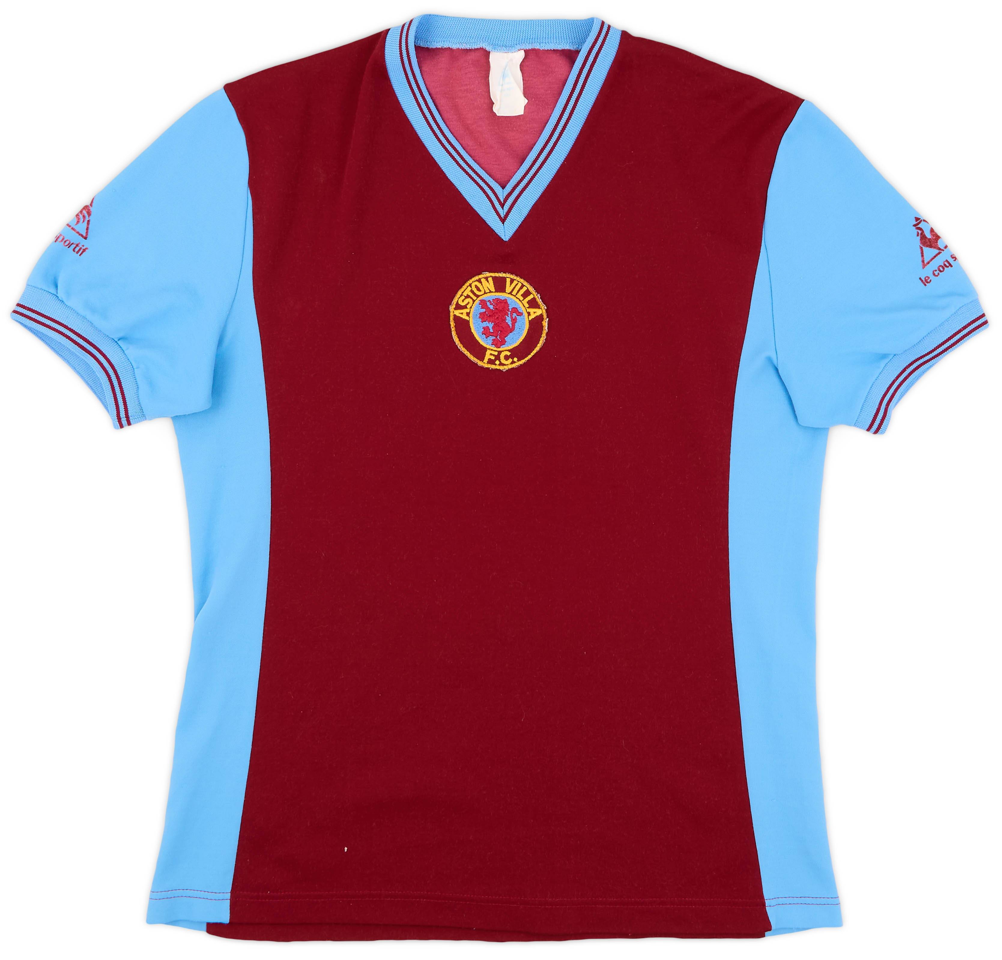 1981-82 Aston Villa Home Shirt - 9/10 - (M)