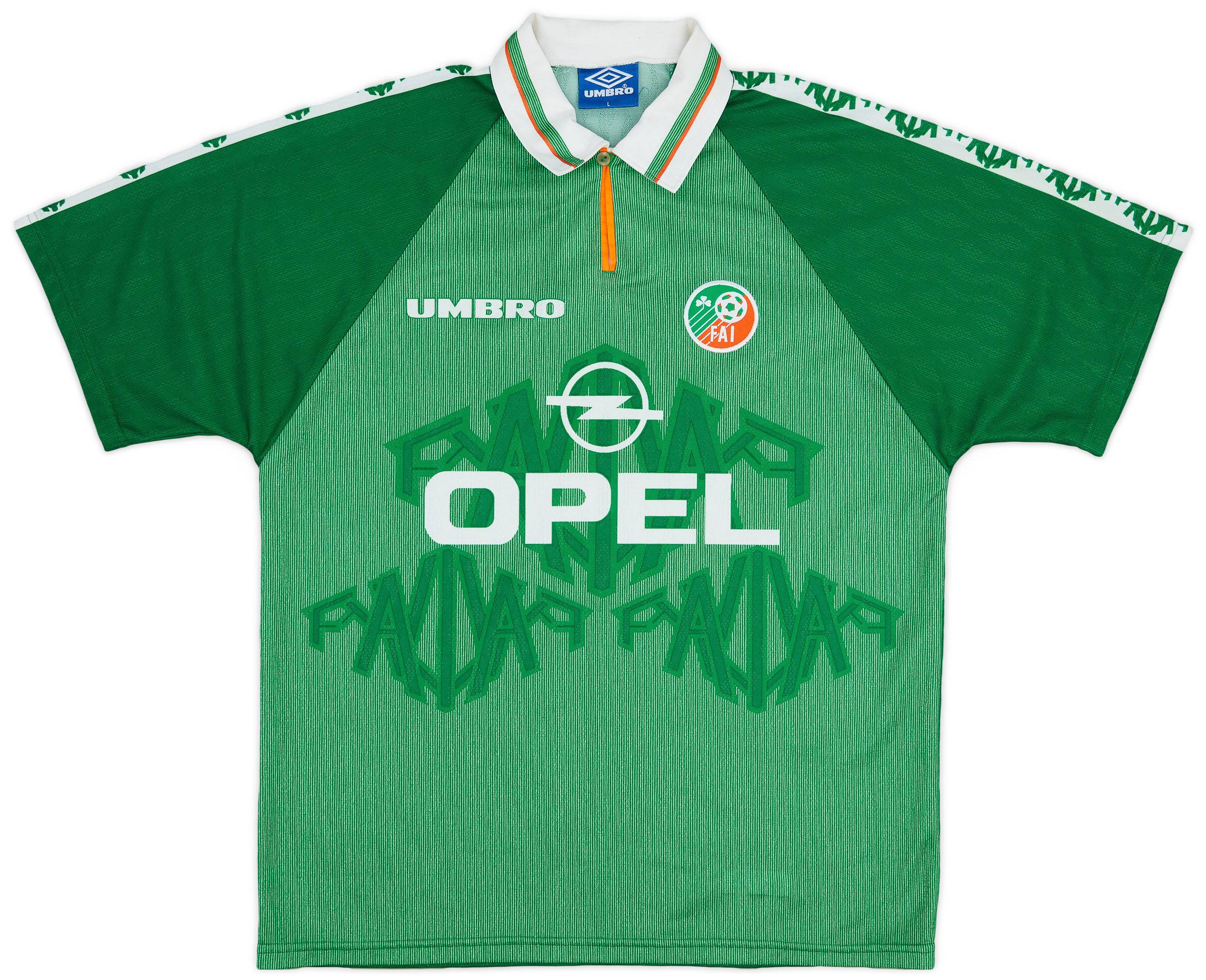 1996-98 Ireland Home Shirt - 9/10 - (L)