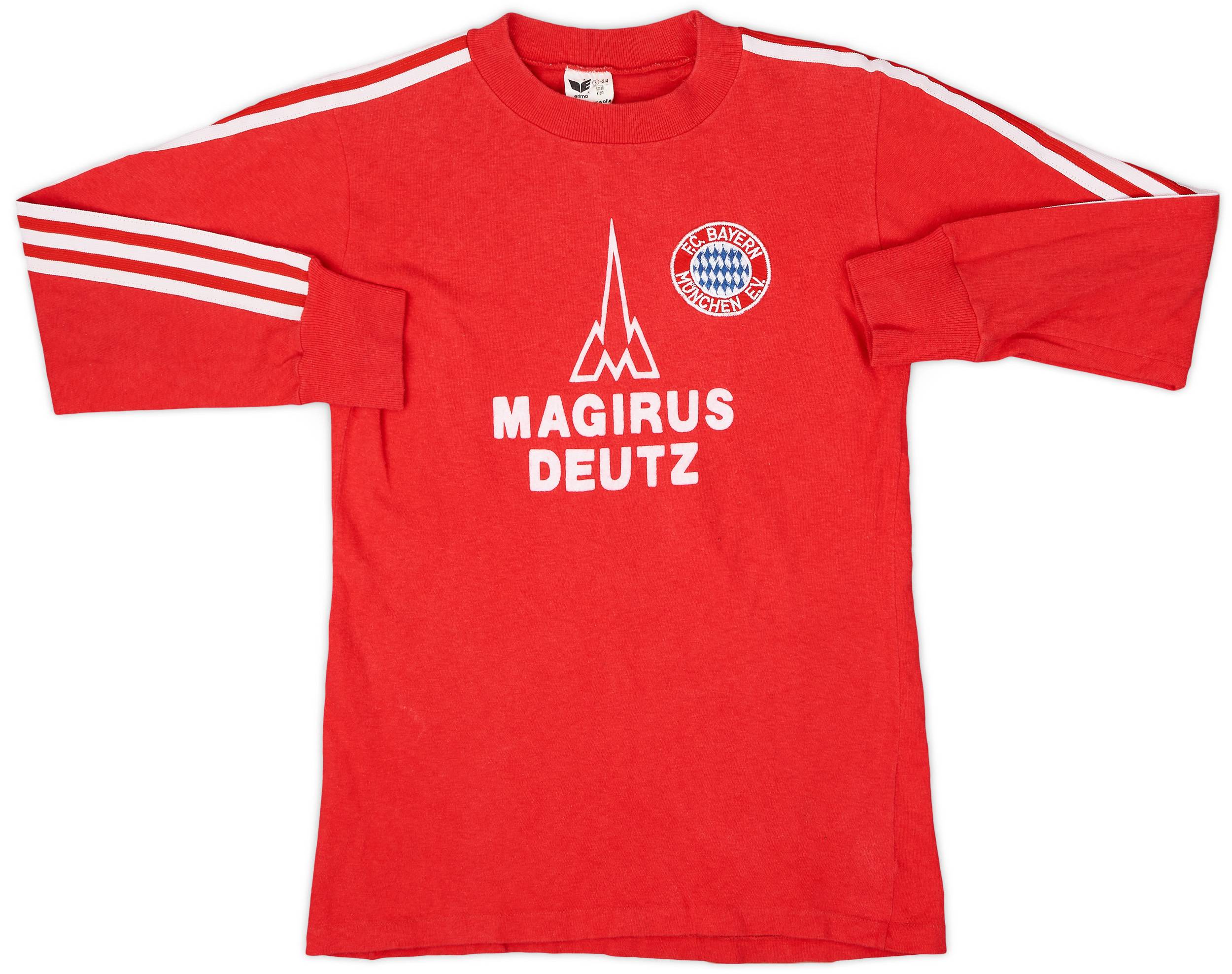1979-80 Bayern Munich Home L/S Shirt - 10/10 - (S)