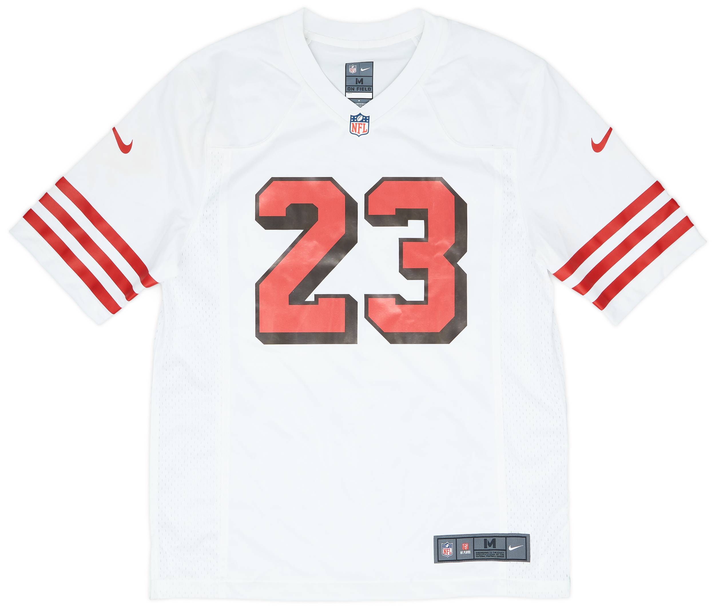 2022-24 San Francisco 49ers McCaffrey #23 Nike Game Alternate Jersey (M)