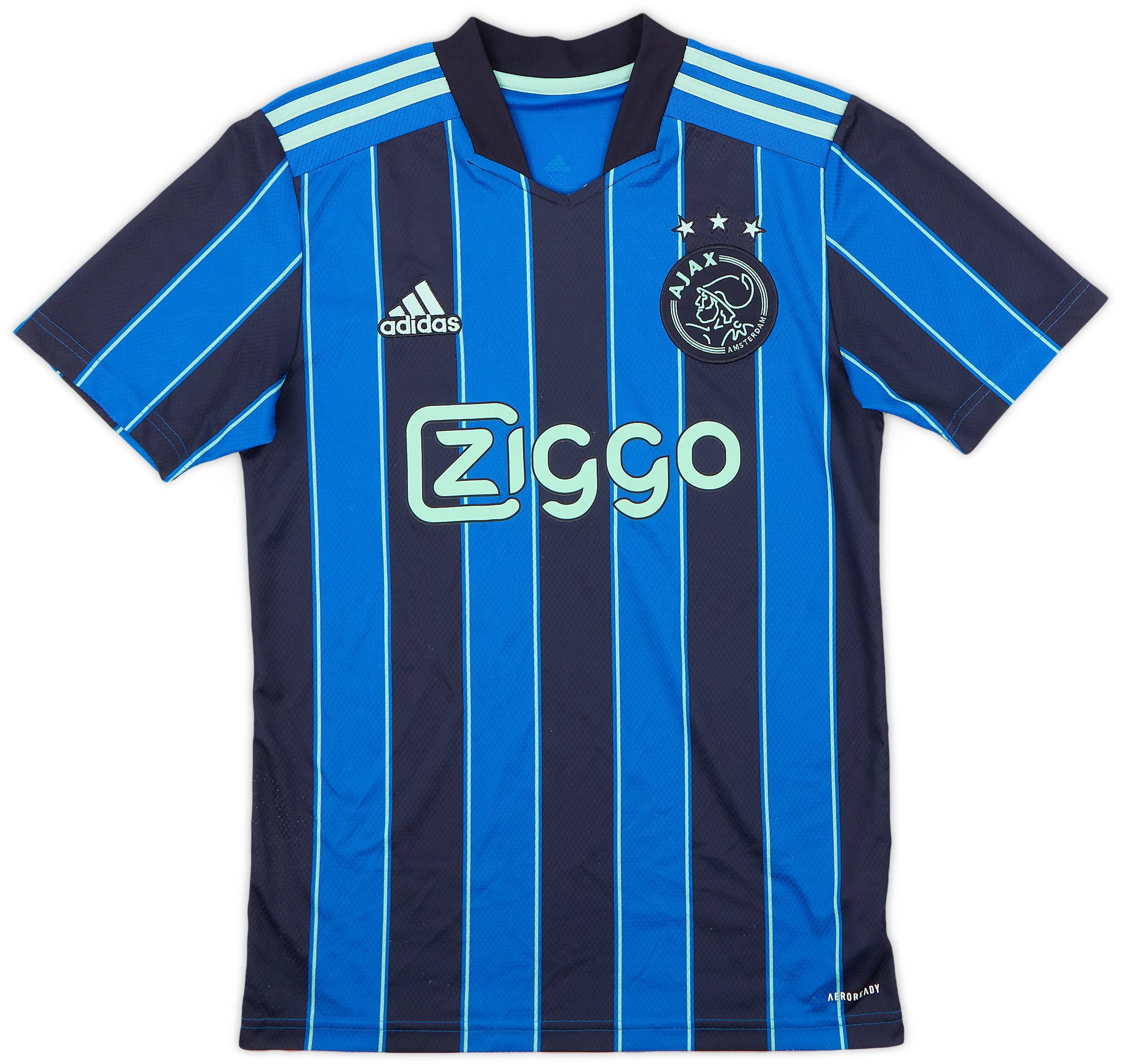 2021-22 Ajax Away Shirt - 9/10 - (XS)