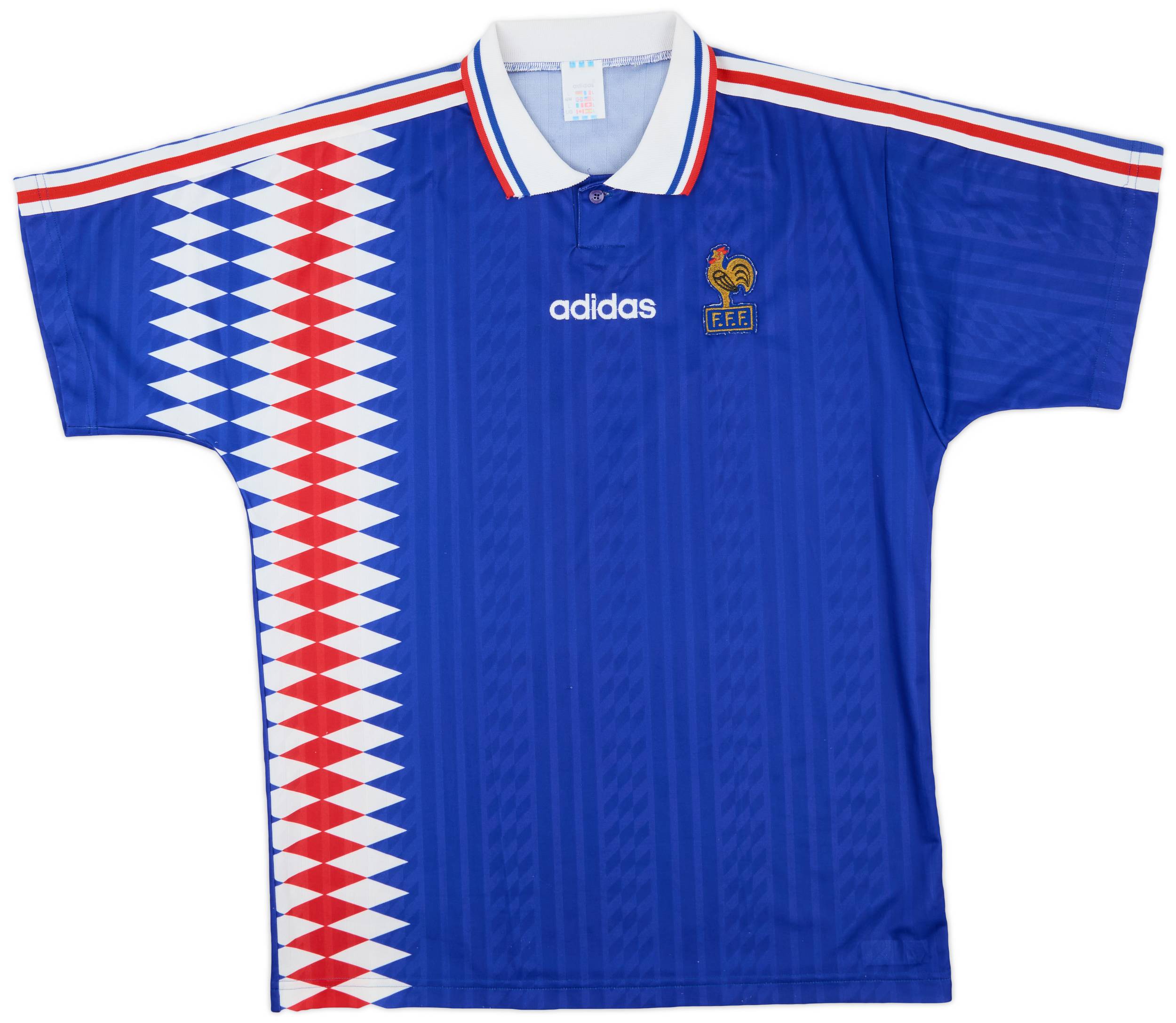 1994-96 France Home Shirt - 8/10 - (L)