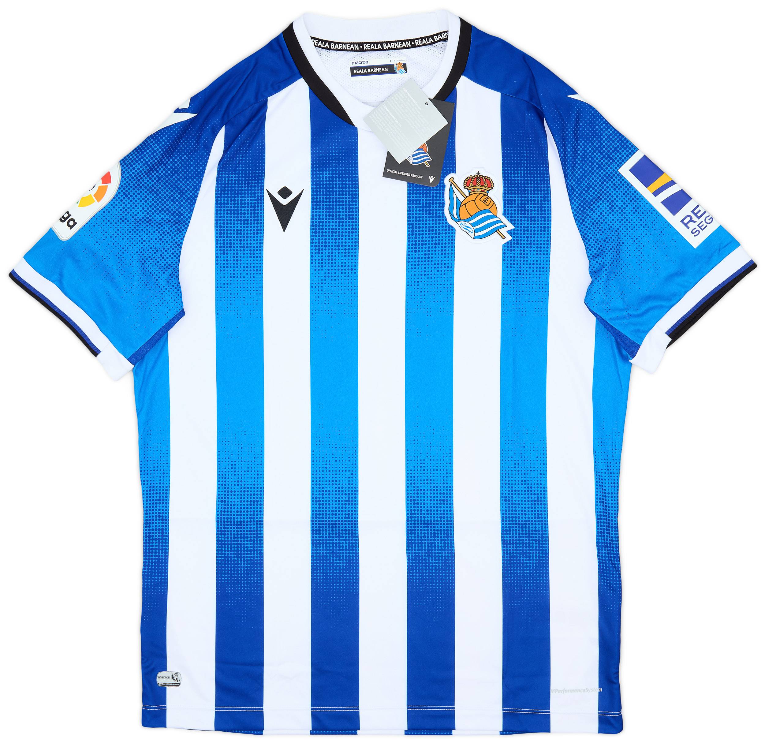 2021-22 Real Sociedad Home Shirt (L)