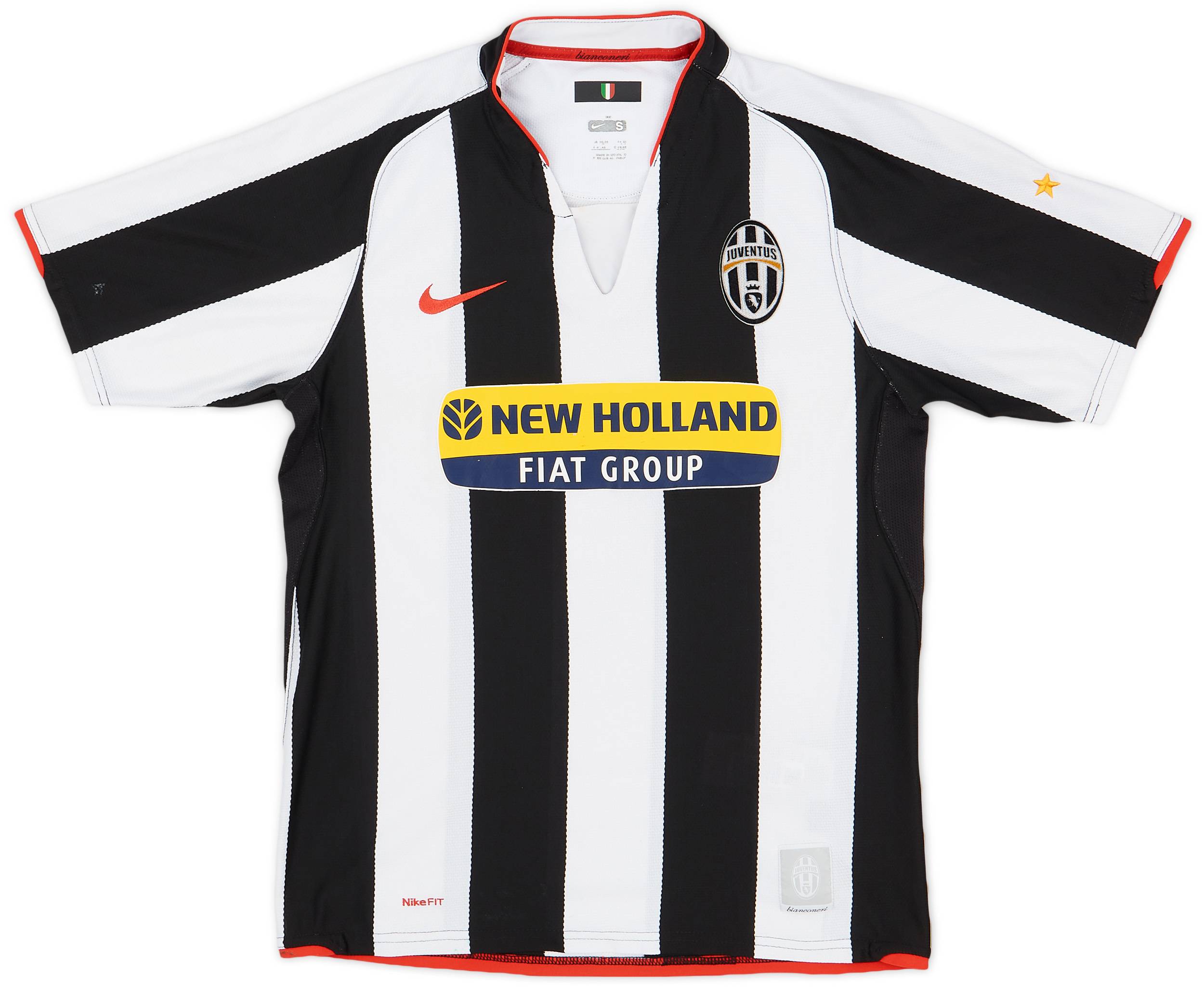 2007-08 Juventus Home Shirt Del Piero #10 - 3/10 - (S)