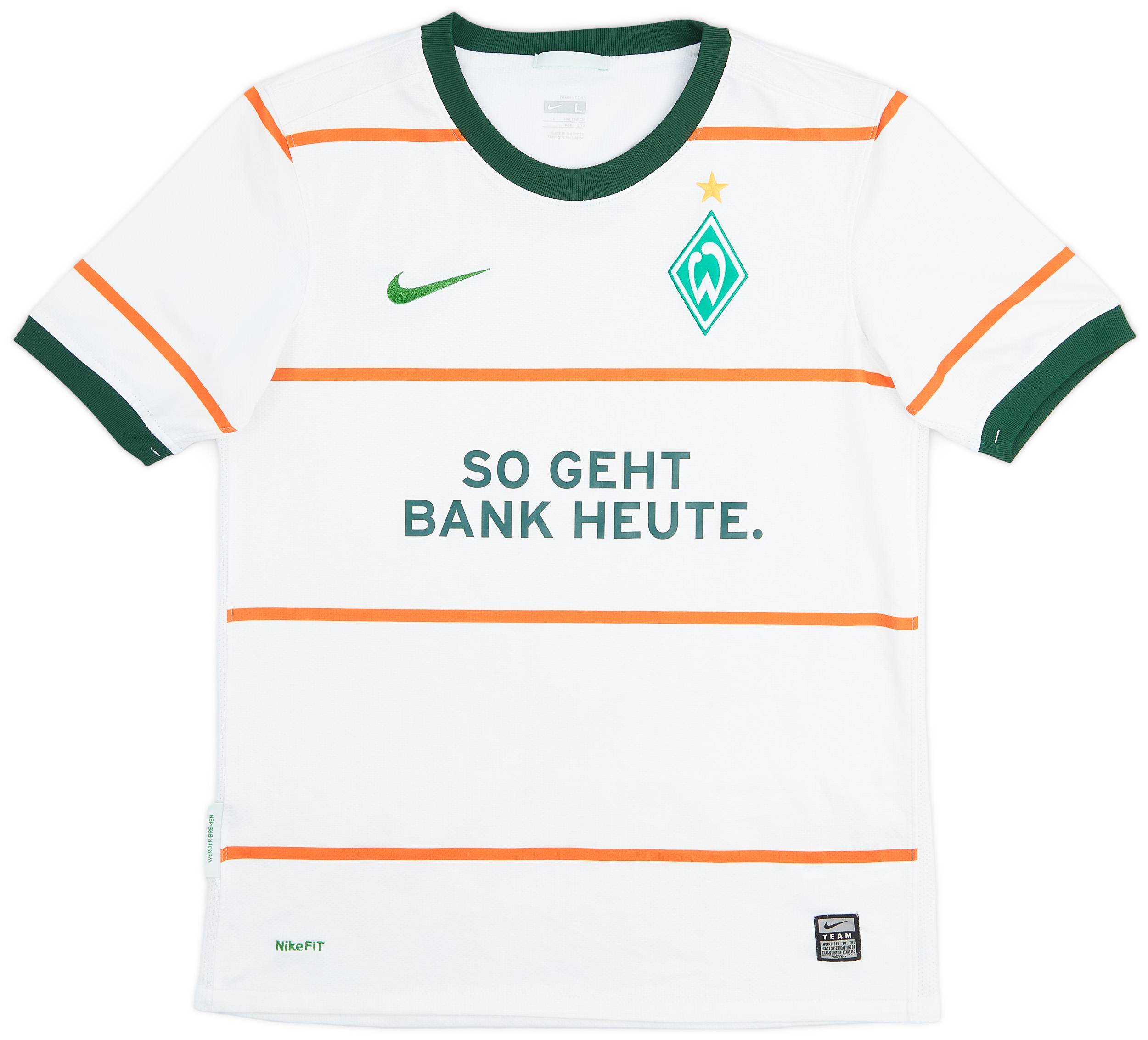 2009-10 Werder Bremen Away Shirt - 9/10 - (L.Boys)
