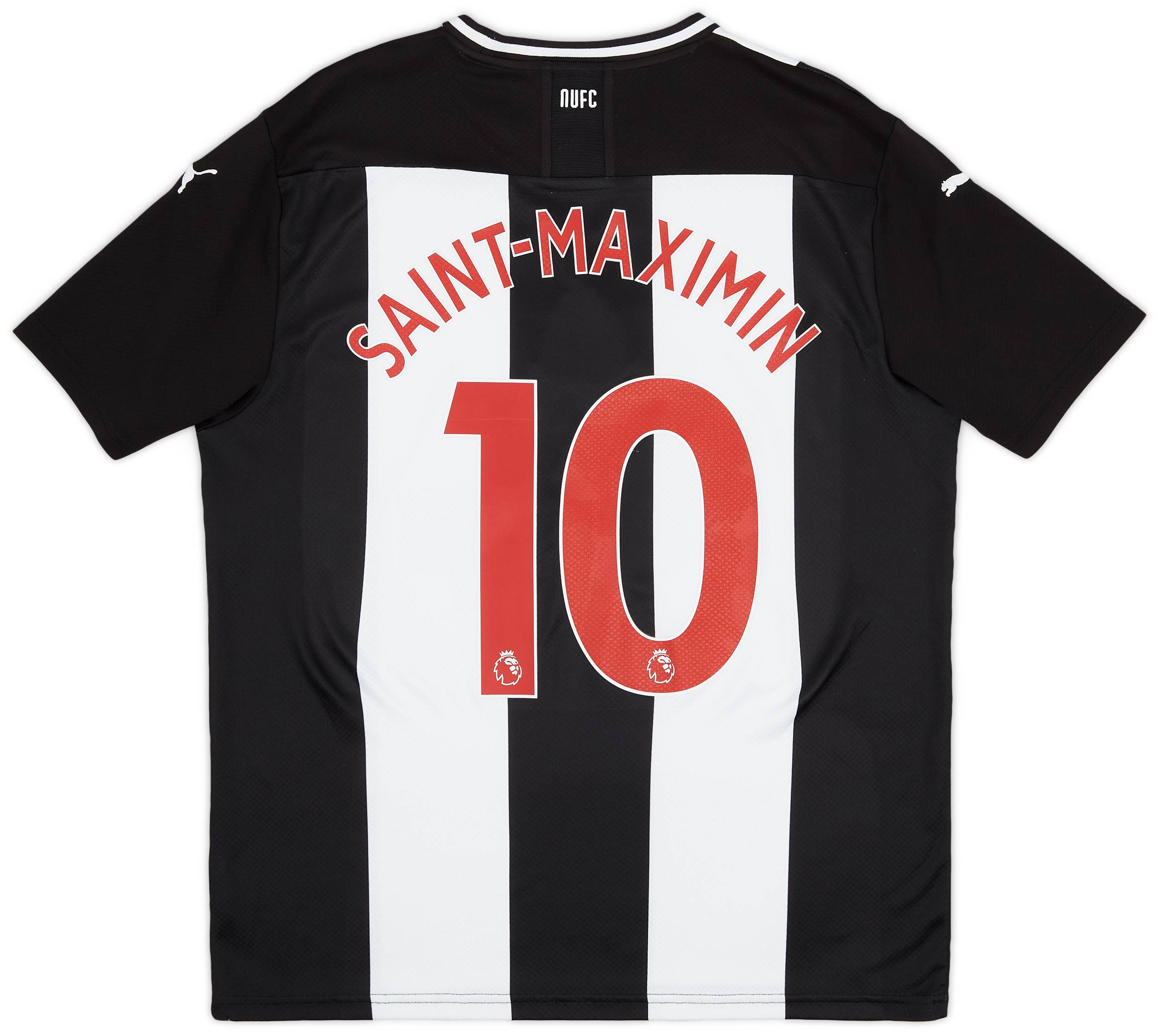 2021-22 Newcastle Home Shirt Saint-Maximin #10 - 9/10 - (L)