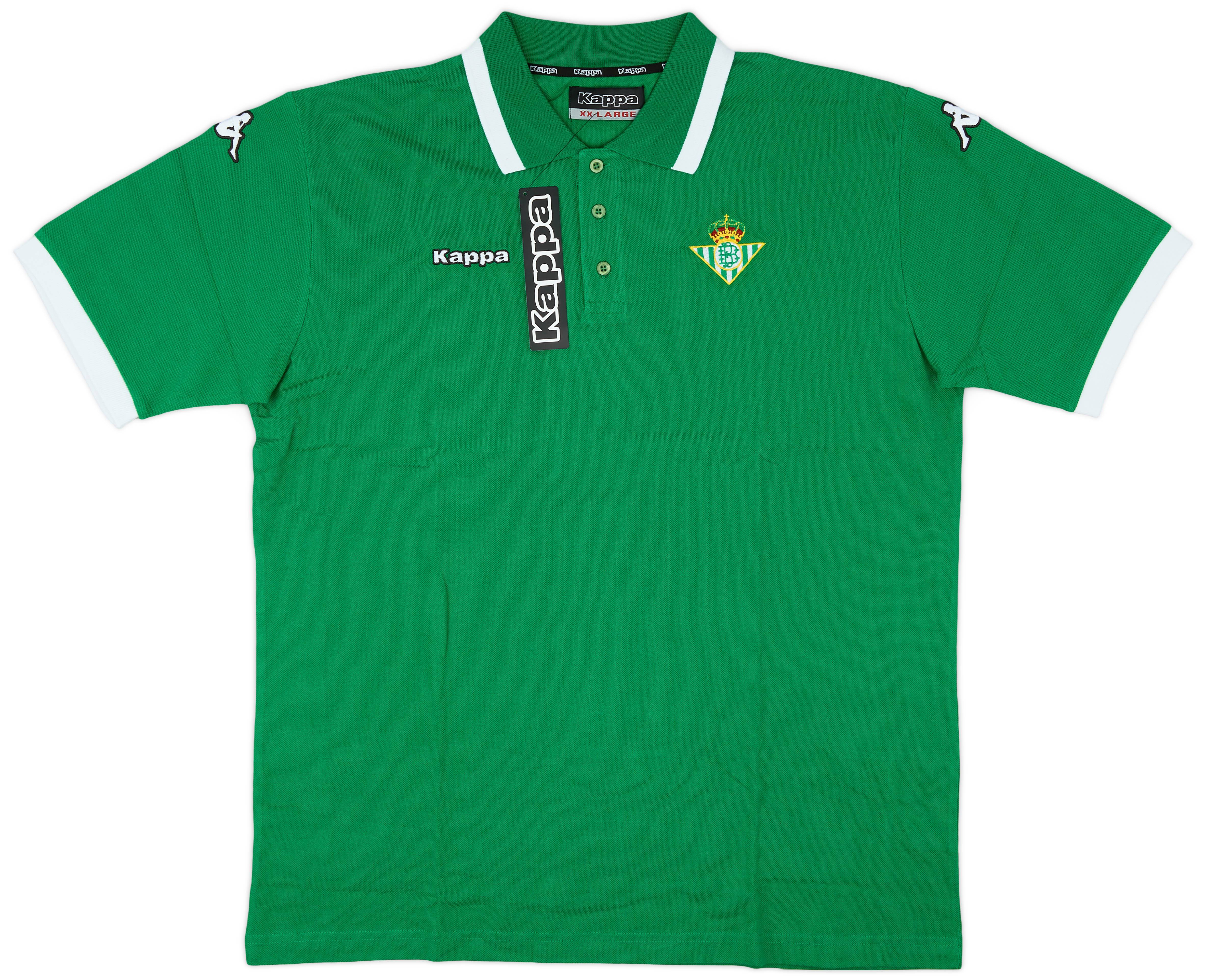 2005 06 Real Betis Kappa Polo Shirt XXL