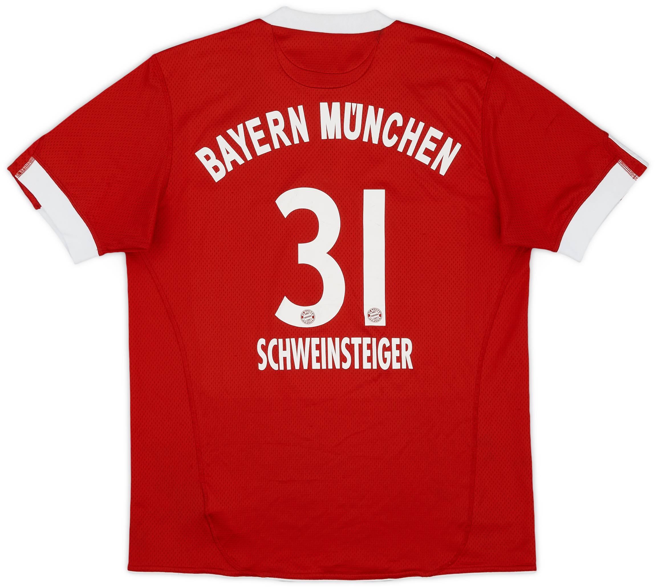 2009-10 Bayern Munich Home Shirt Schweinsteiger #31 - 7/10 - (XL.Boys)