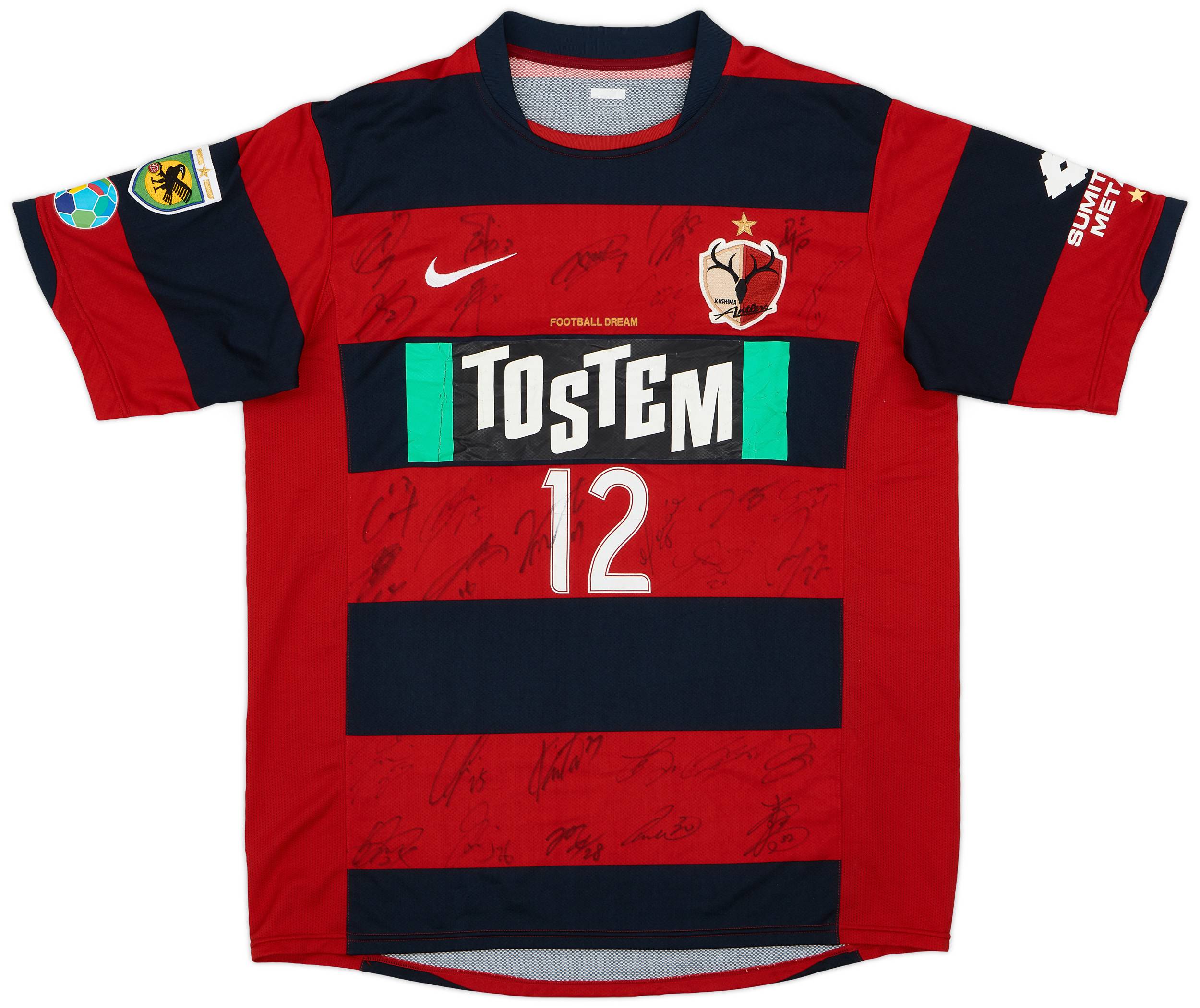 Kashima Antlers 30周年記念シャツ 12番