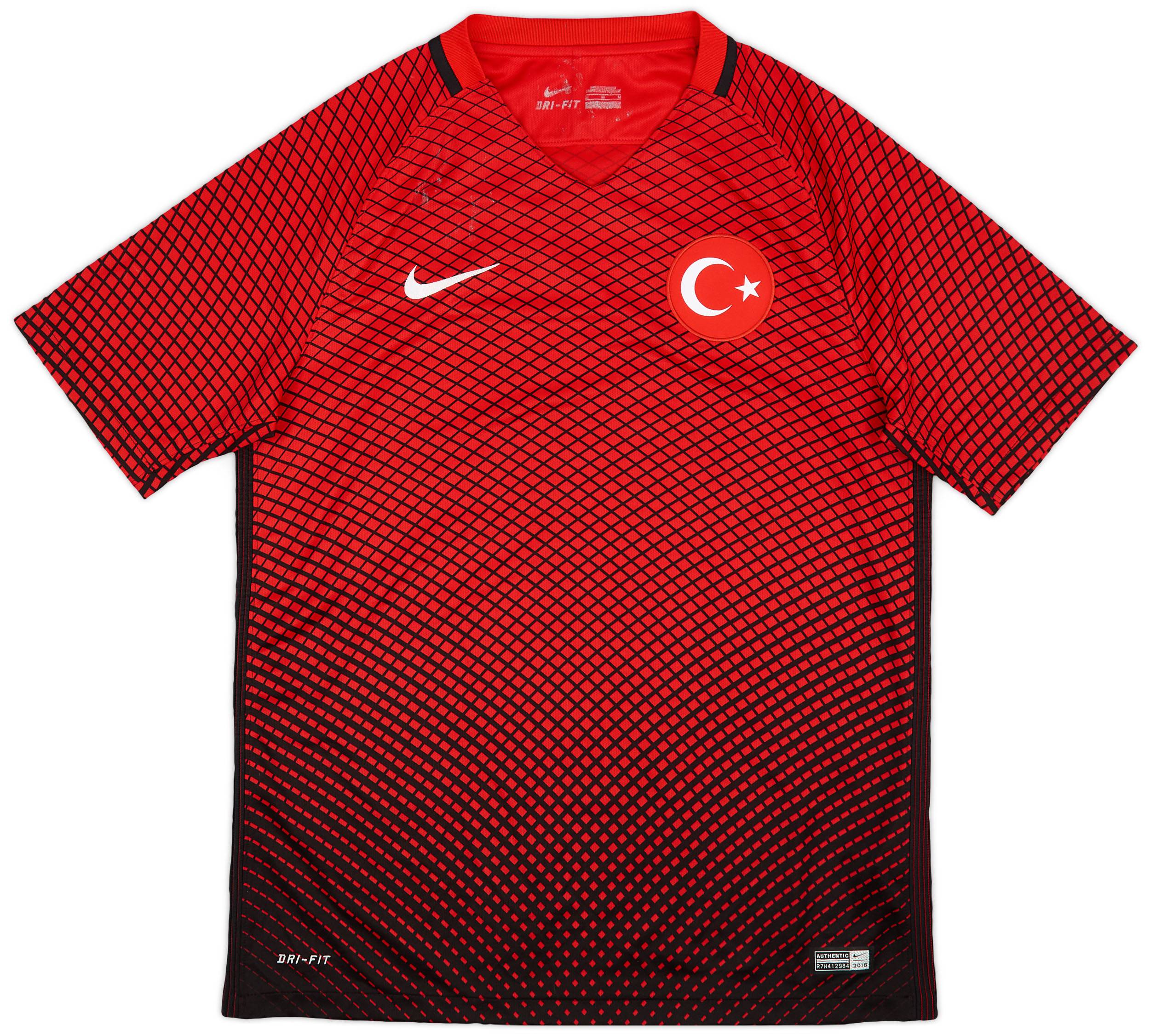2016-17 Turkey Home Shirt - 7/10 - (M)