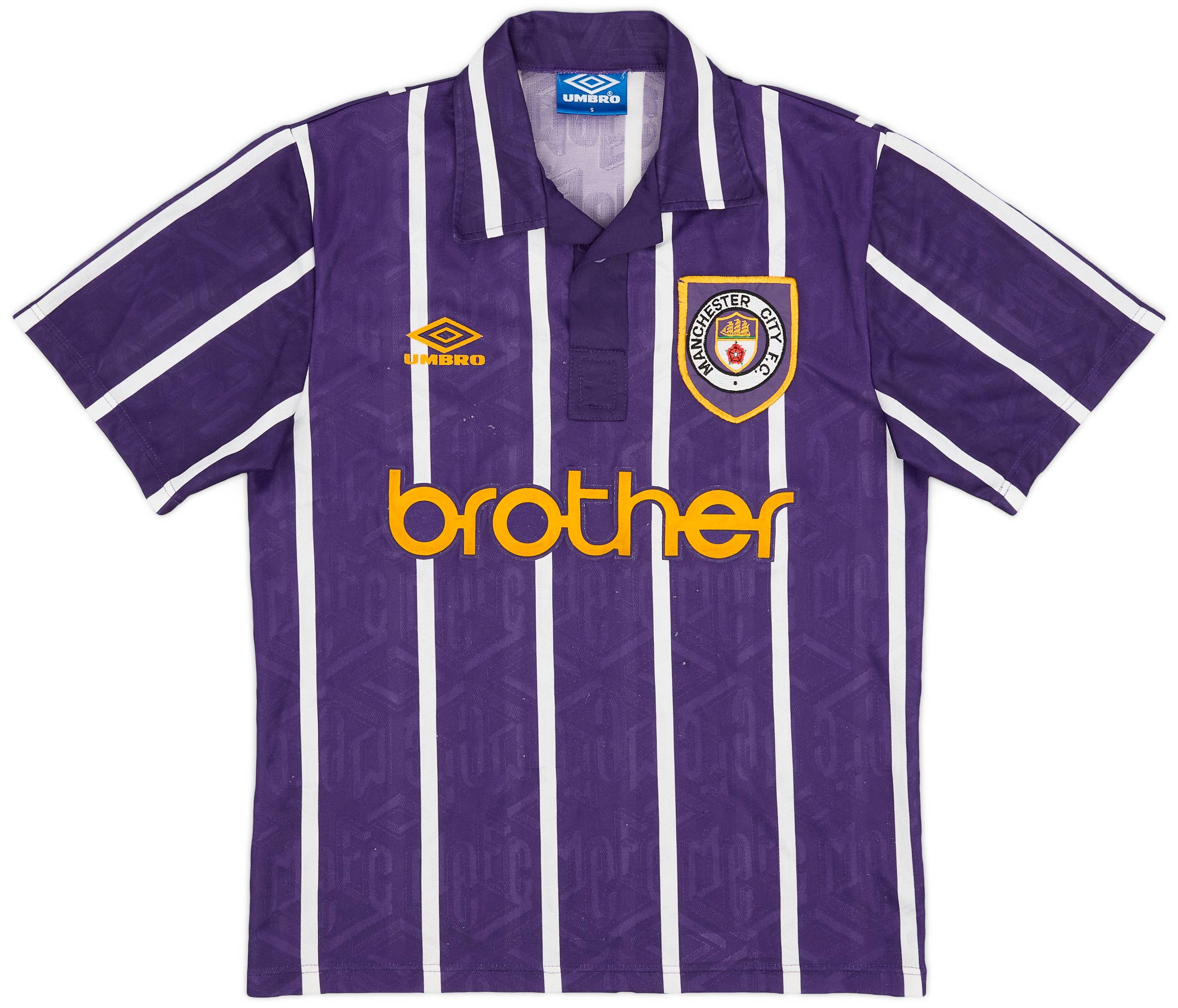 1993-94 Manchester City Away Shirt - 8/10 - (S)