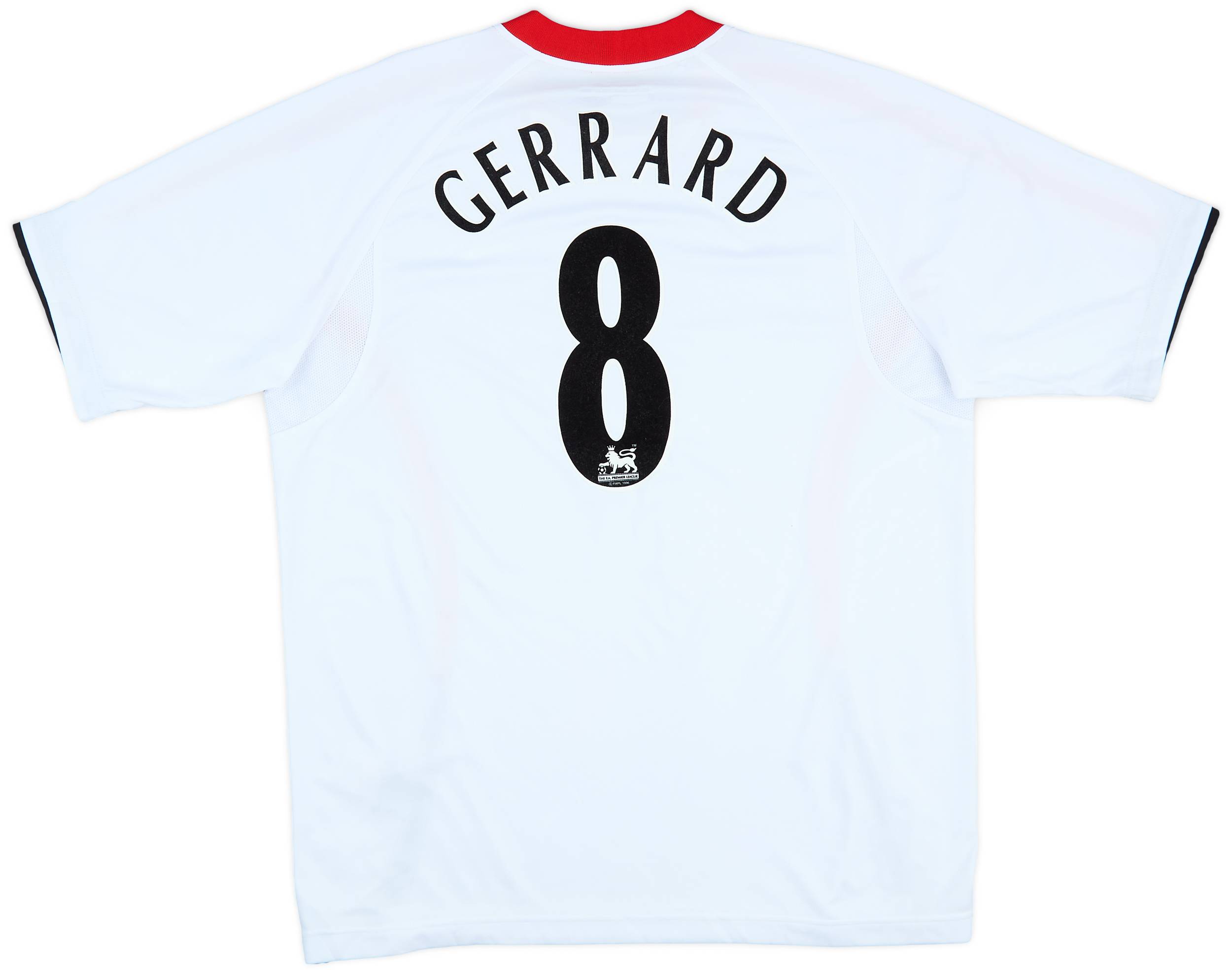 2005-06 Liverpool Away Shirt Gerrard #8 - 10/10 - (L)