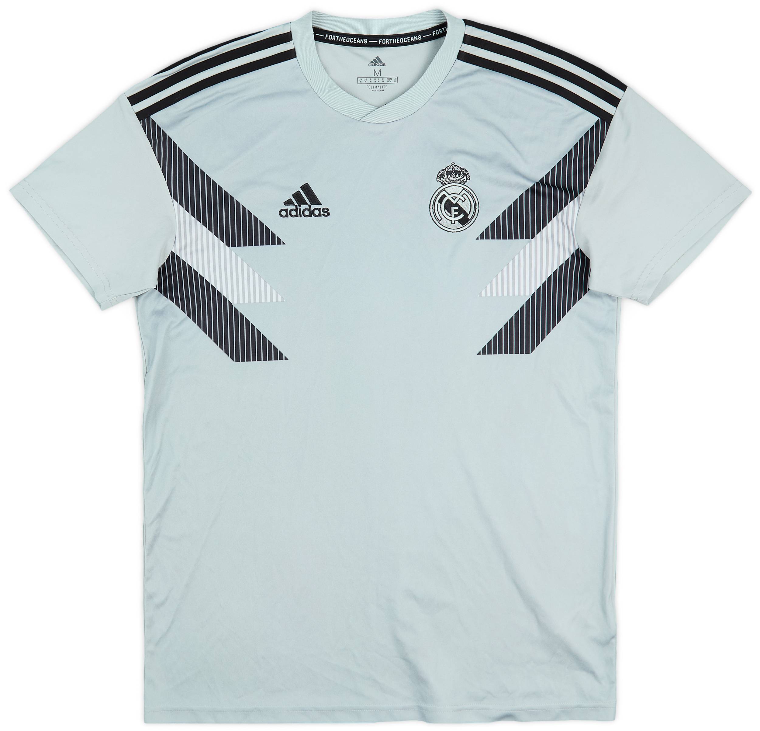 2018-19 Real Madrid adidas Training Shirt - 6/10 - (M)