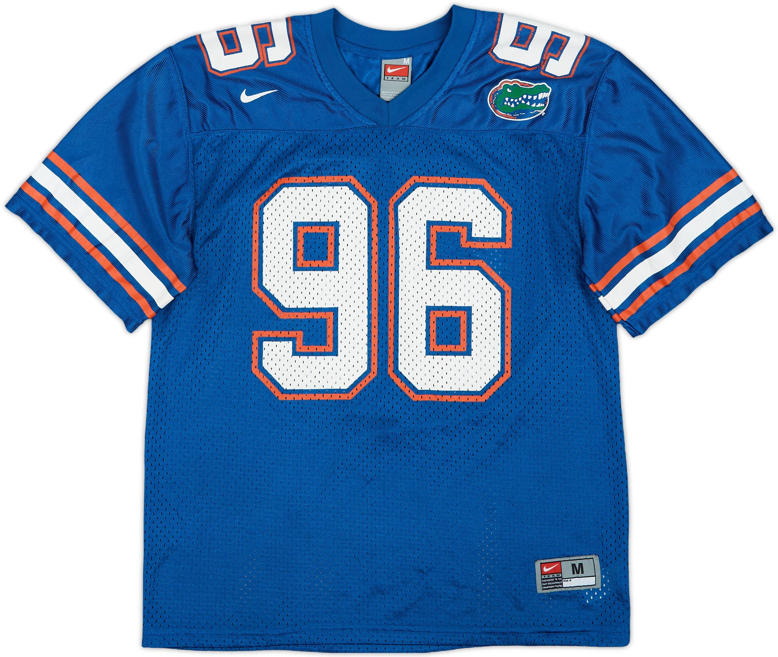 2008-10 Florida Gators Green #96 Nike Home Jersey - 6/10 - (M.Boys)