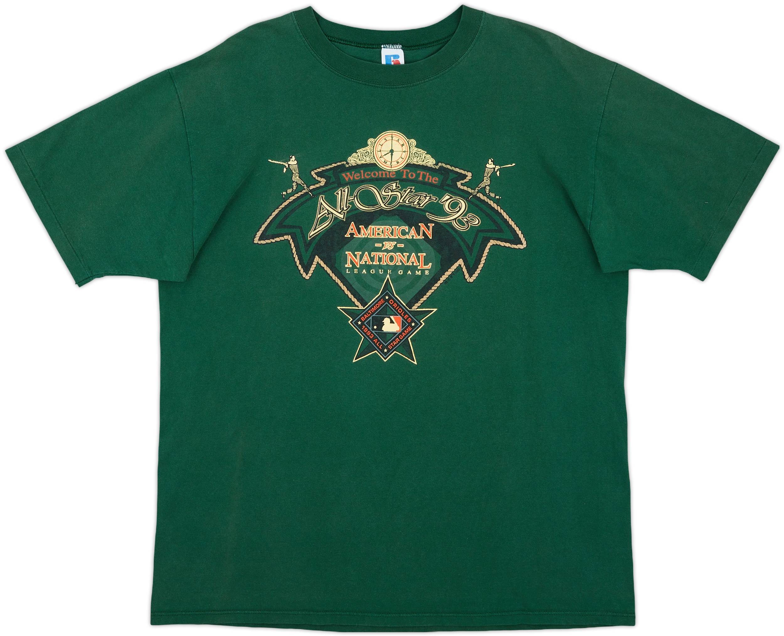 1993 MLB All-Star Game Russell Athletic Tee - 8/10 - (XL)
