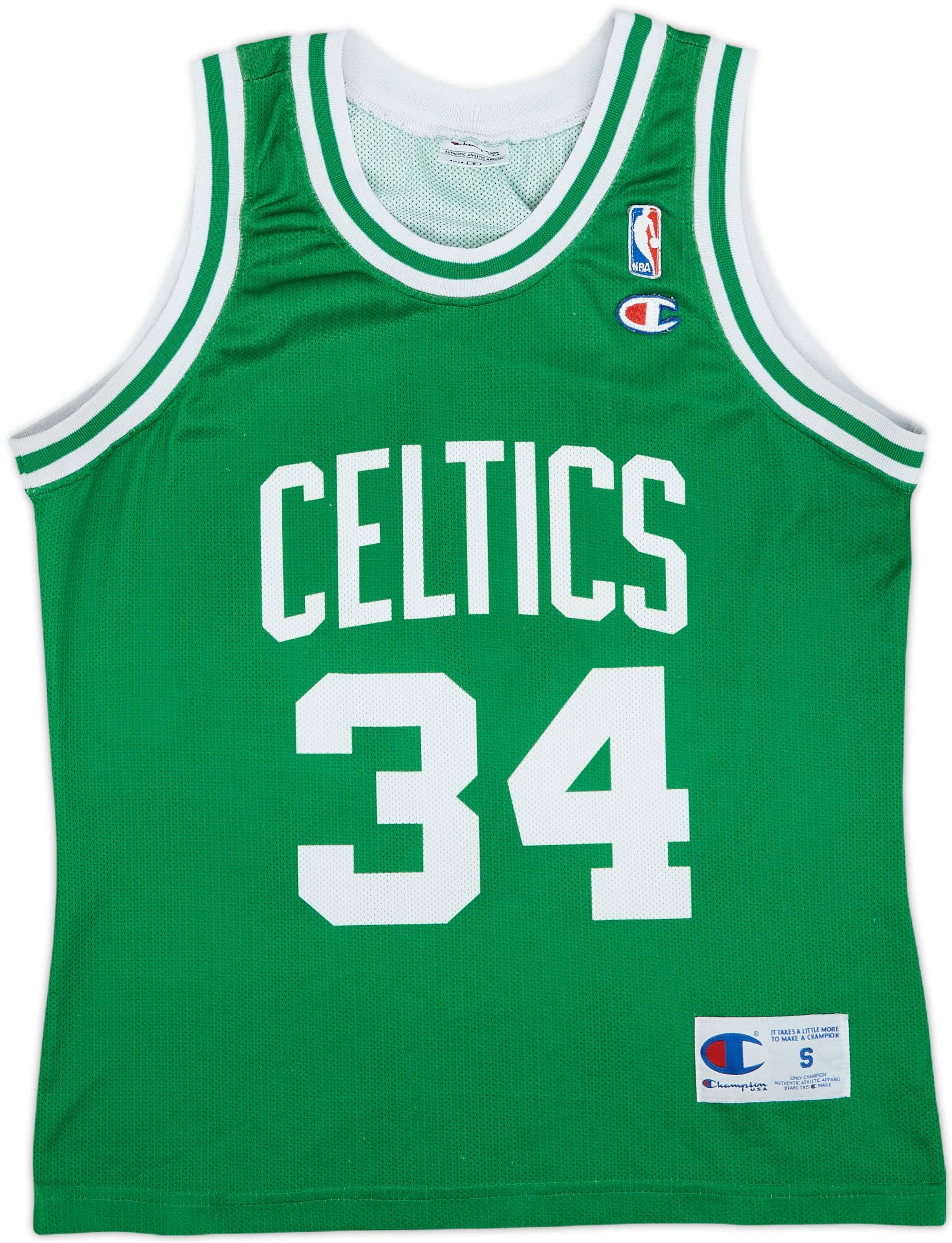 1998-06 Boston Celtics Pierce #34 Champion Away Jersey - 8/10 - (S)