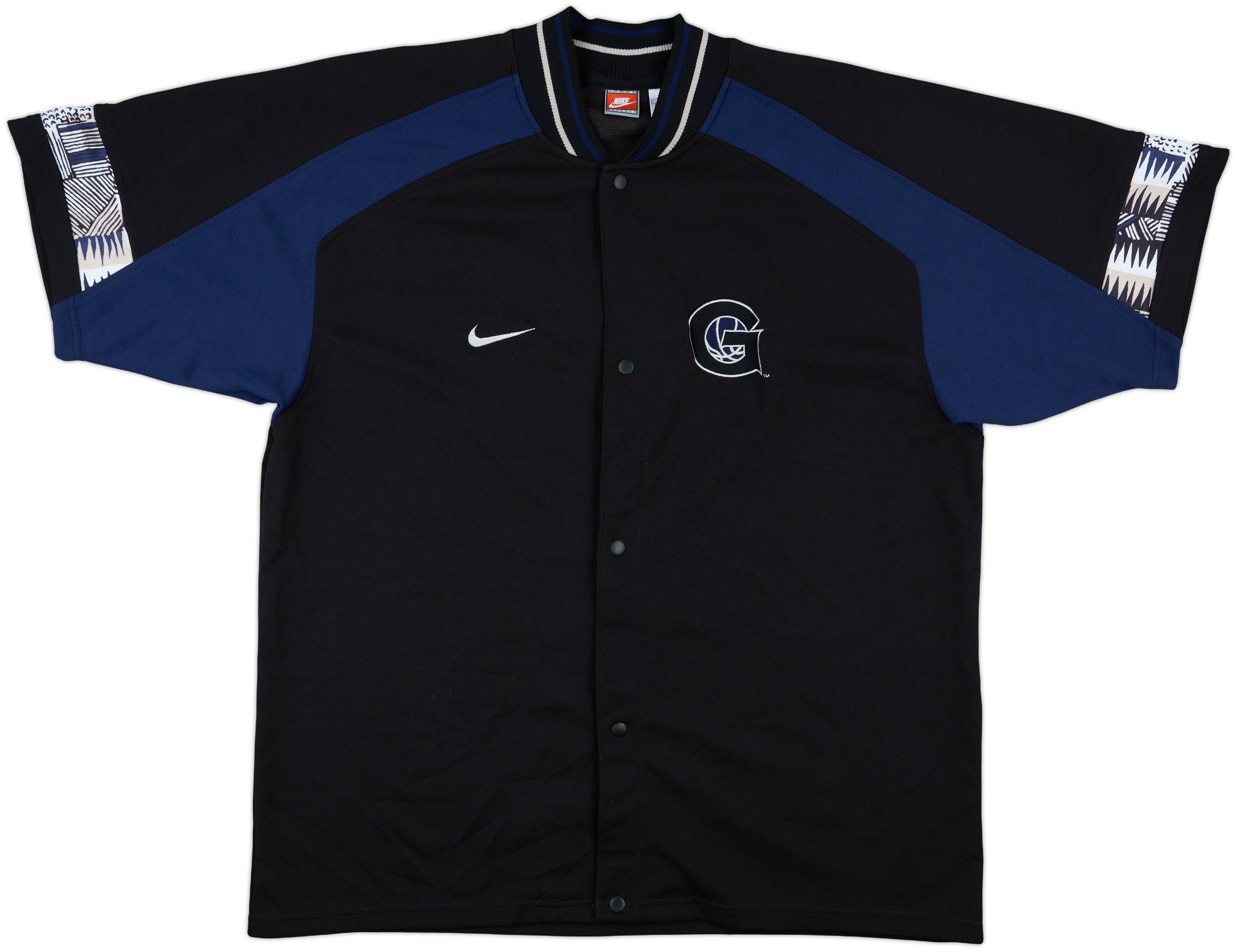 NIKE GEORGETOWN HOYAS ゲームシャツ 1990s Georgetown Hoyas Nike Shooting Shirt M