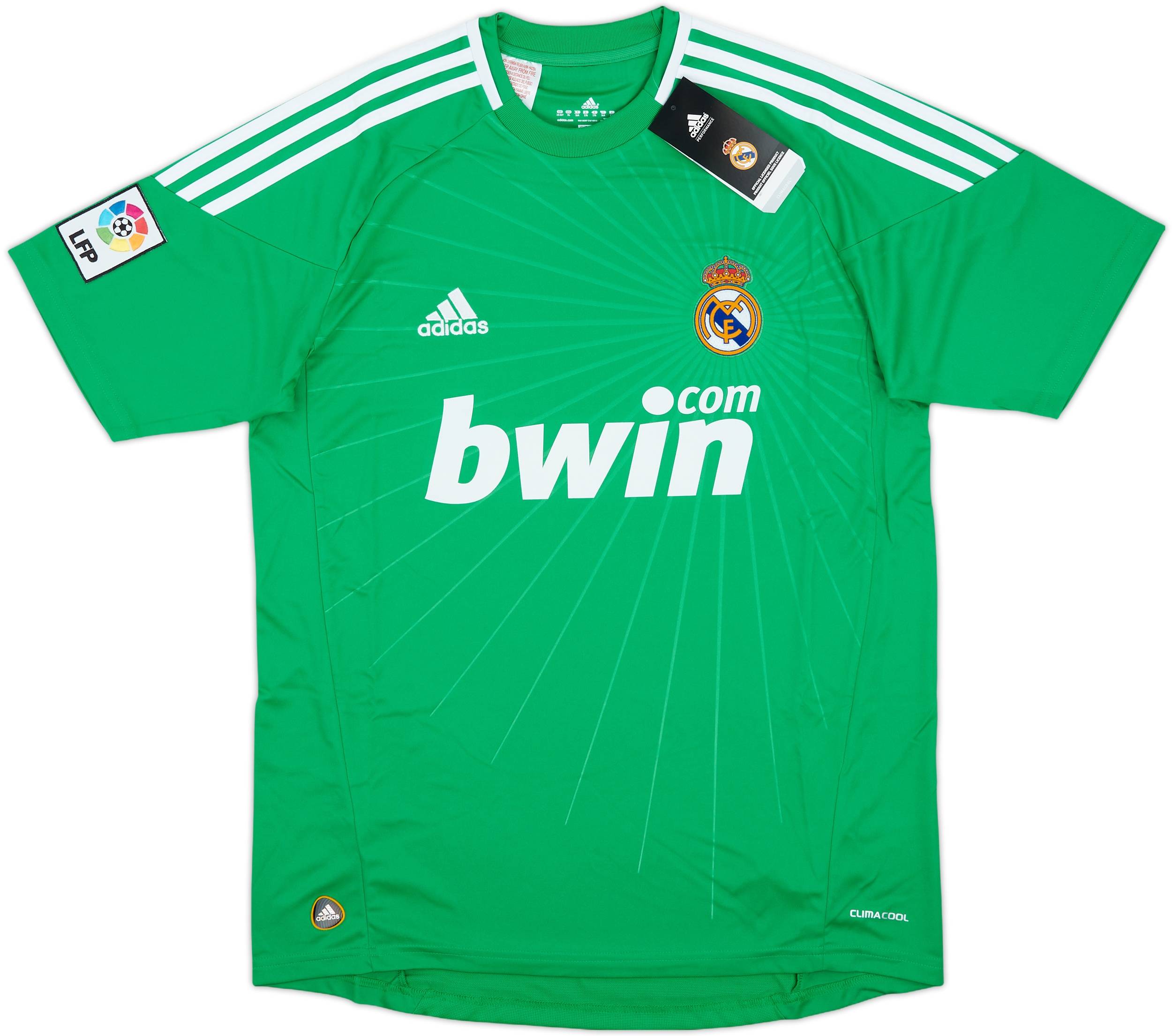 2010-11 Real Madrid GK S/S Shirt (XL.Boys)