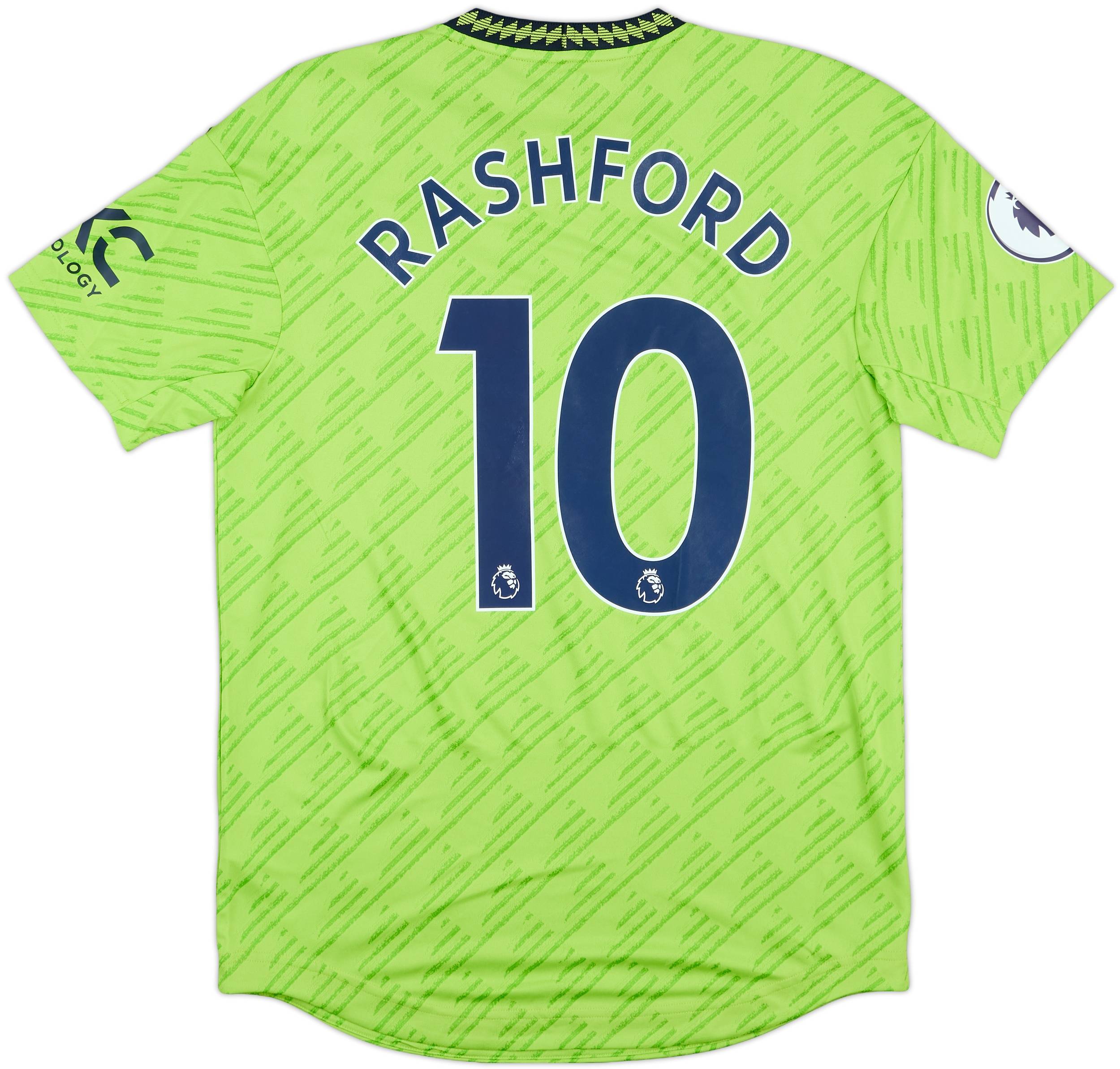 2020-21 Manchester United Home Shirt Rashford #10 - 8/10 - (S)