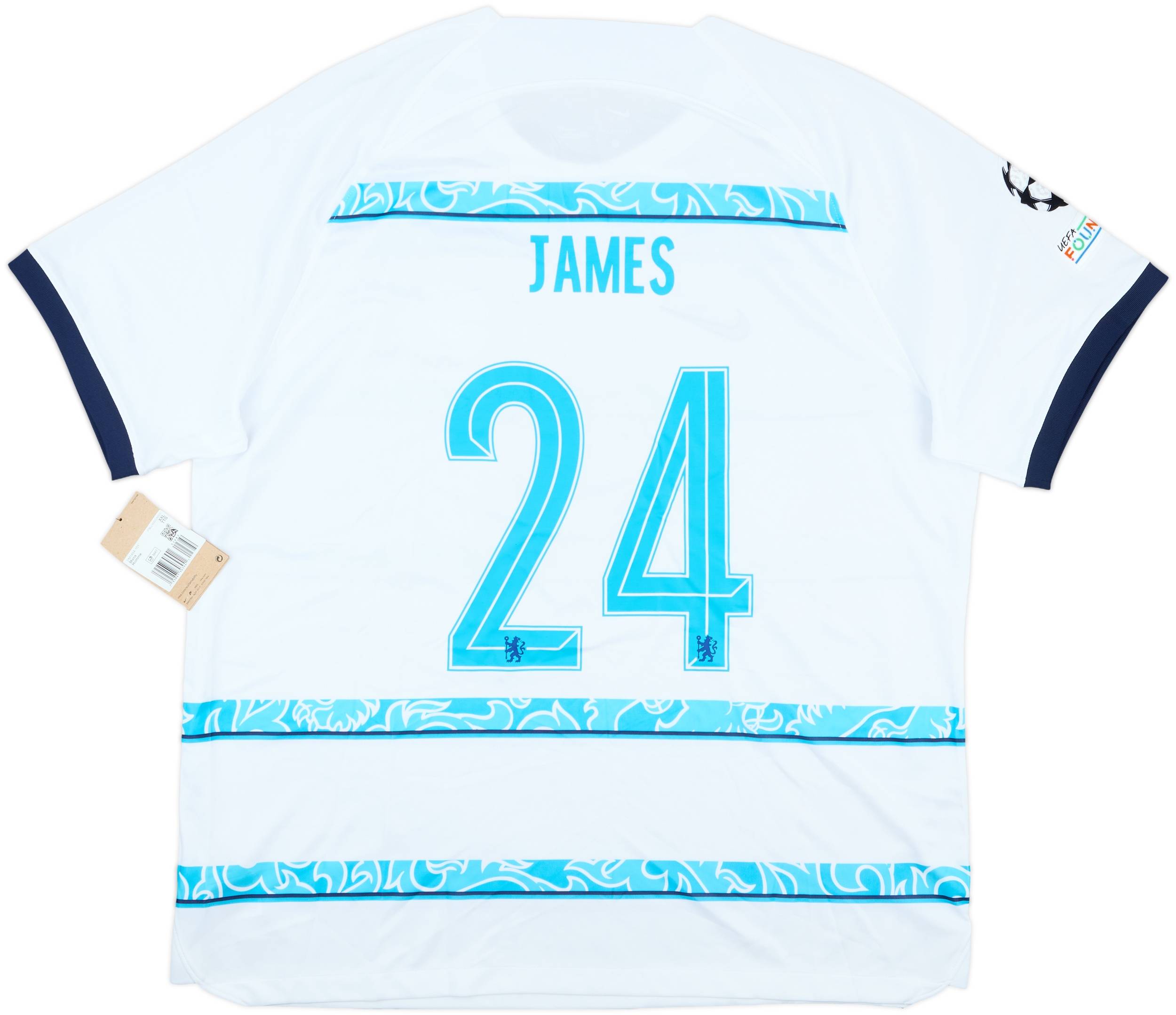 チェルシー ユニフォーム 22/23 アウェイ 24 JAMES チェルシー ユニフォーム 22/23 アウェイ 24 JAMES NIKE