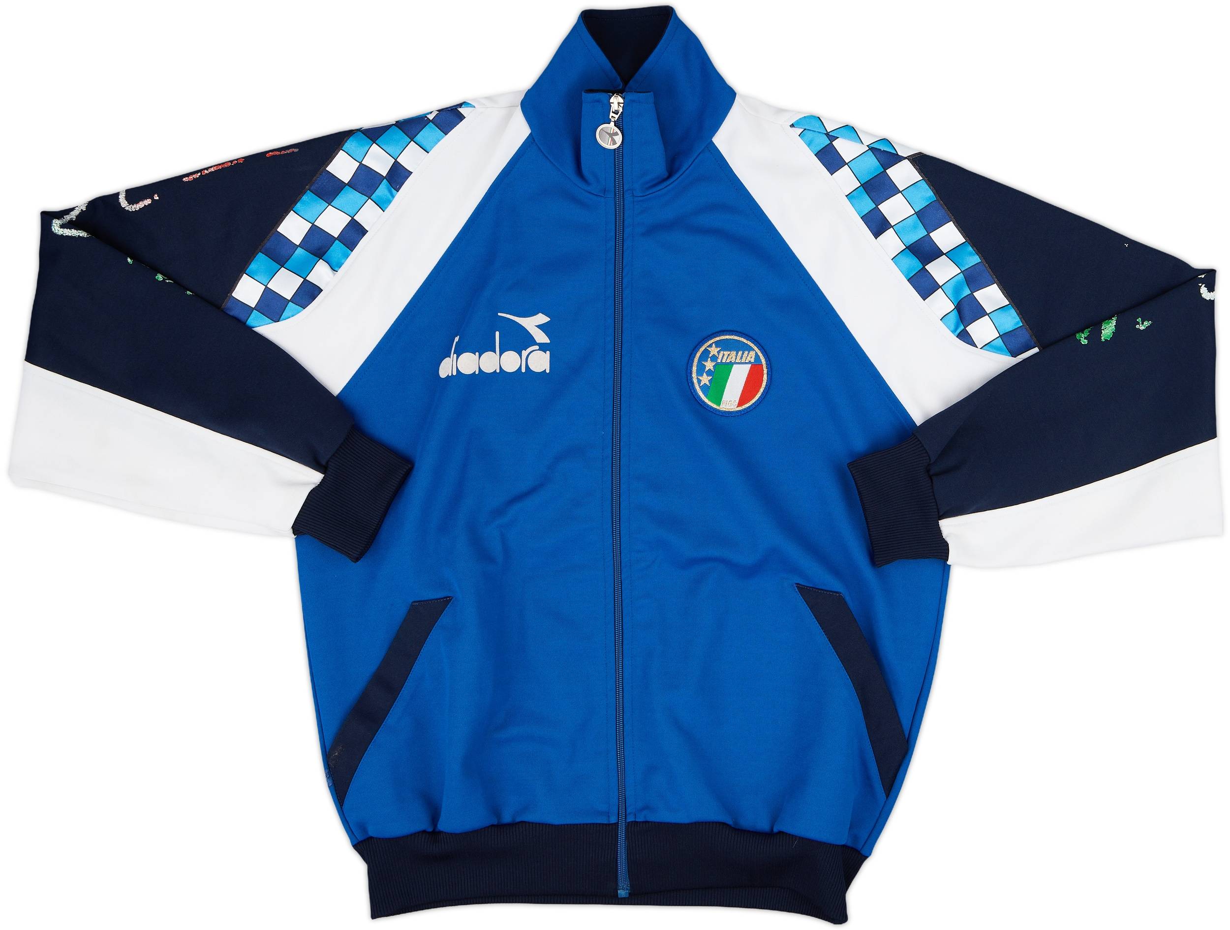 1990 Italy Diadora Track Jacket - 8/10 - (L)