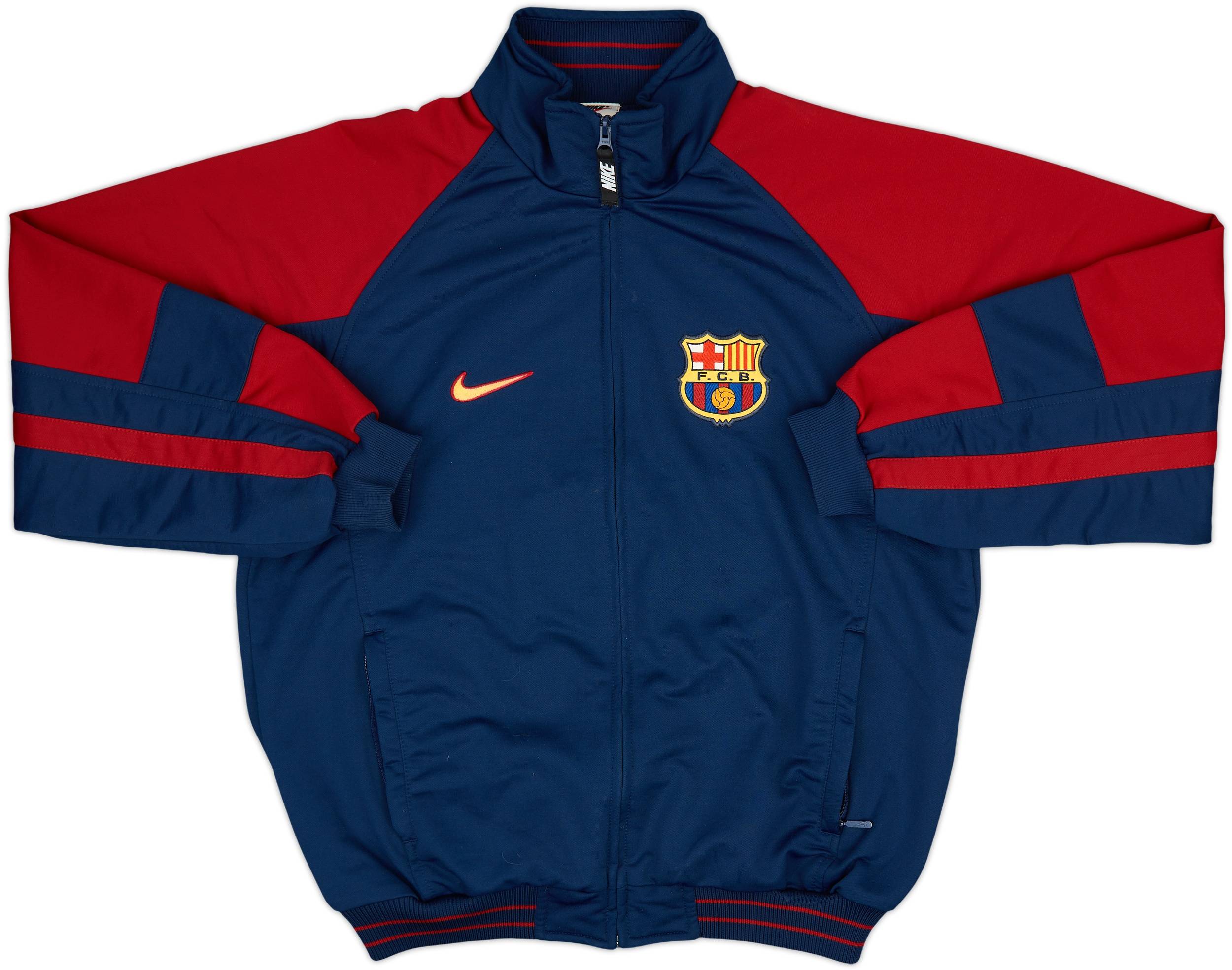 1998-99 Barcelona Nike Track Jacket - 8/10 - (M)