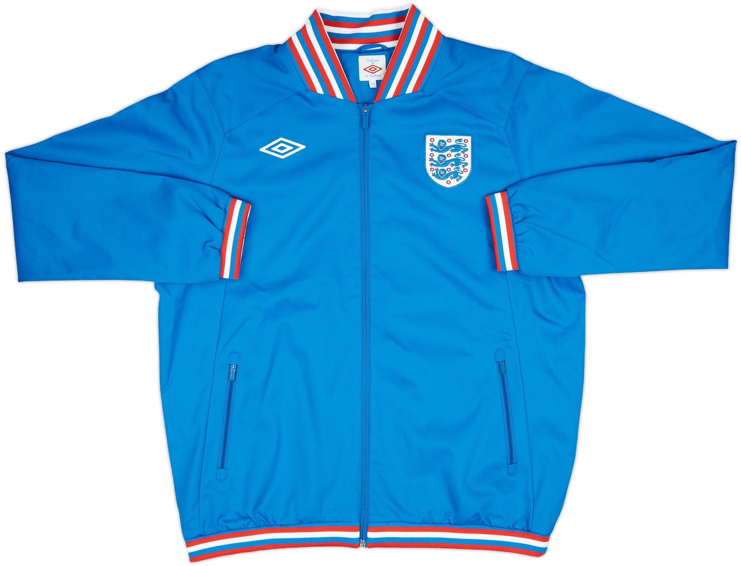 2010-11 England Umbro Track Jacket - 8/10 - (XL)