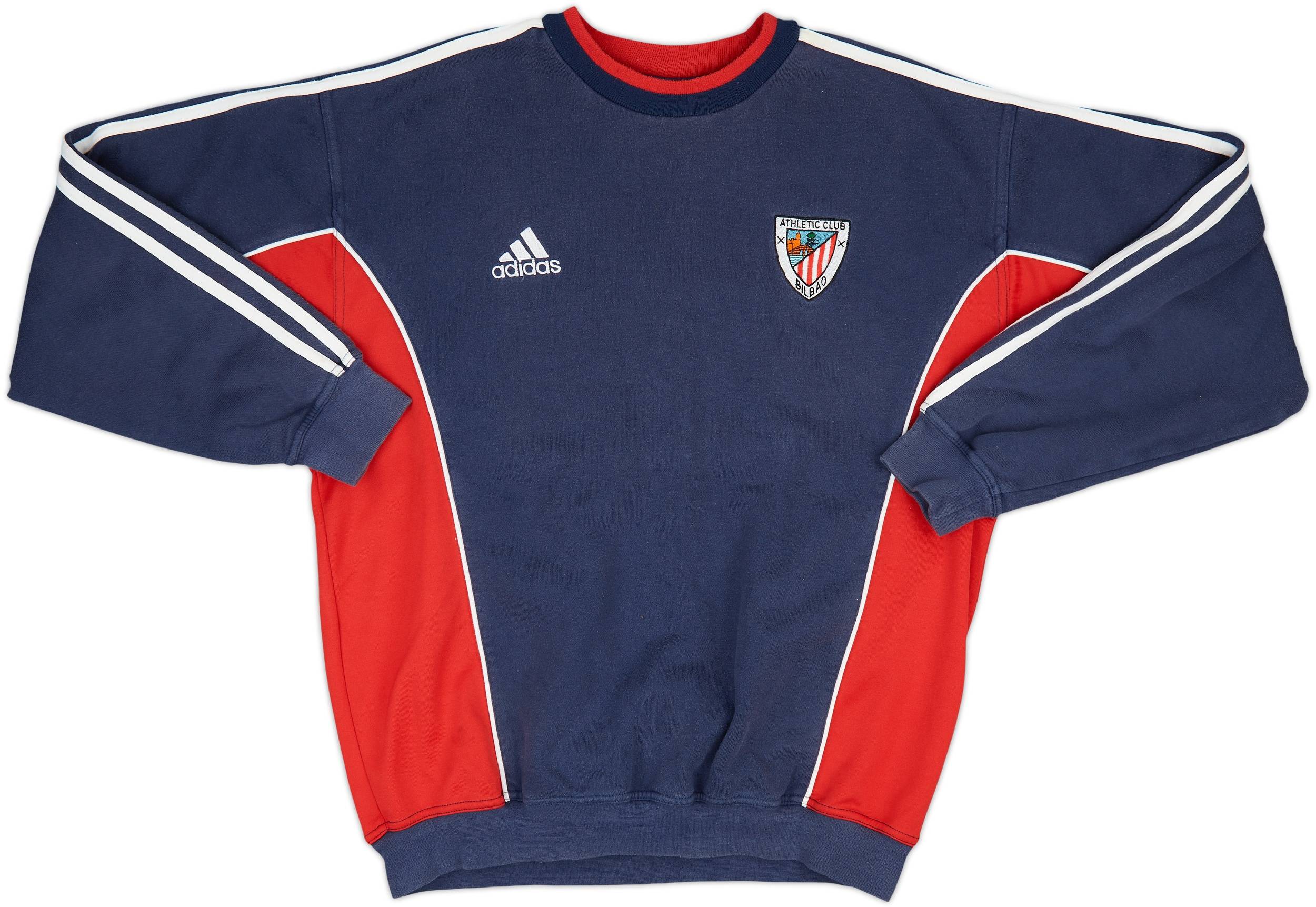 1999-00 Athletic Bilbao adidas Sweat Top - 7/10 - (M/L)