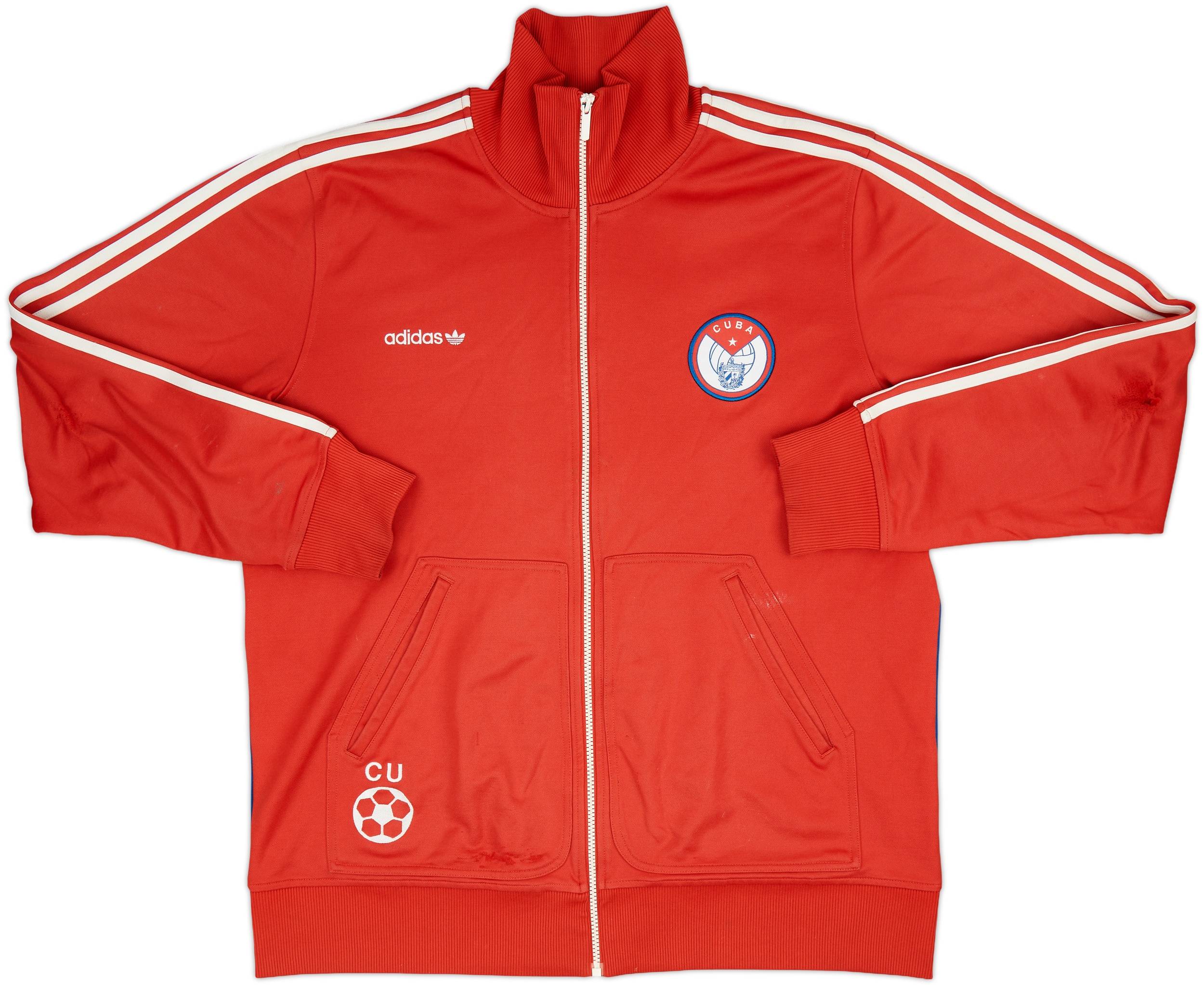 2007-08 Cuba adidas Track Jacket - 4/10 - (XL)