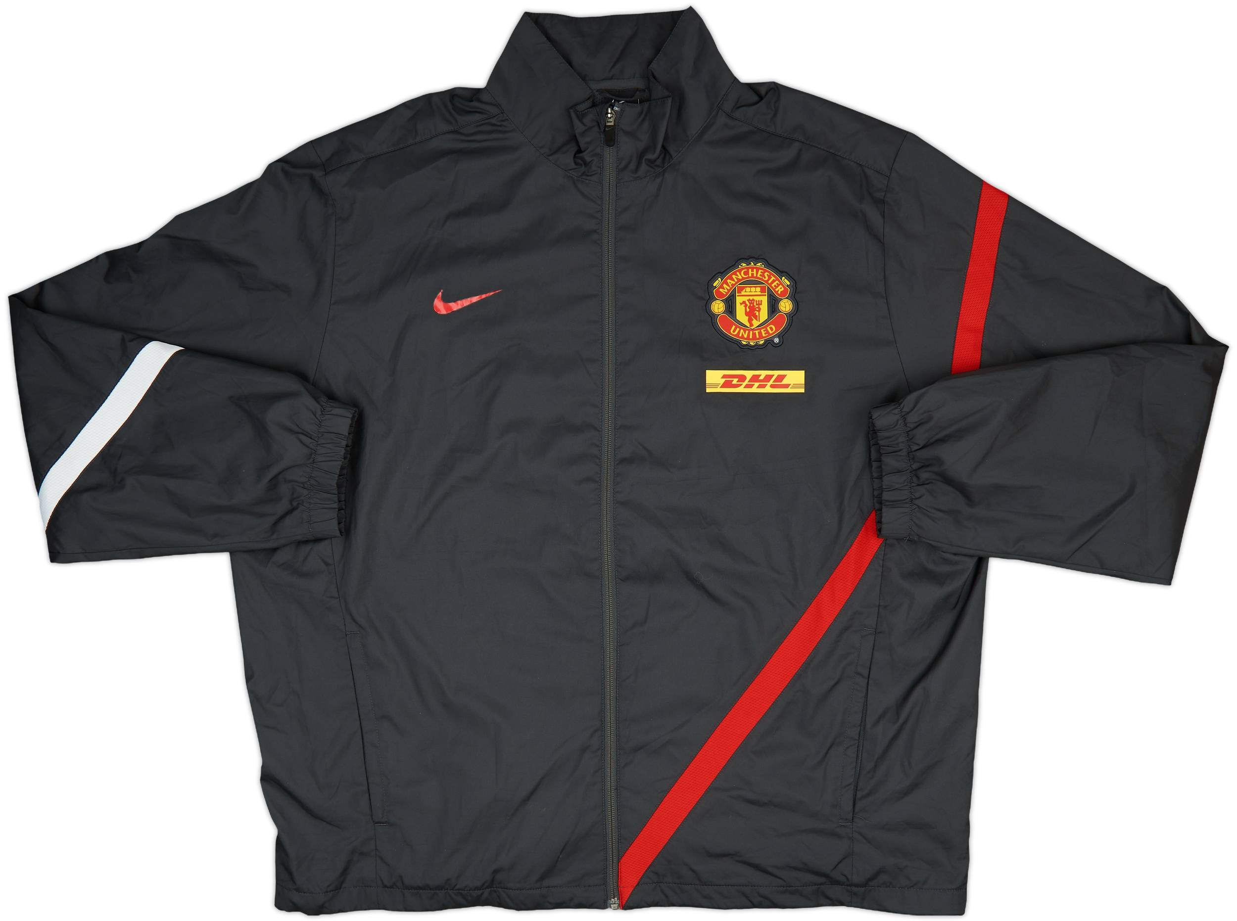 2012-13 Manchester United Nike Track Jacket - 8/10 - (XXL)