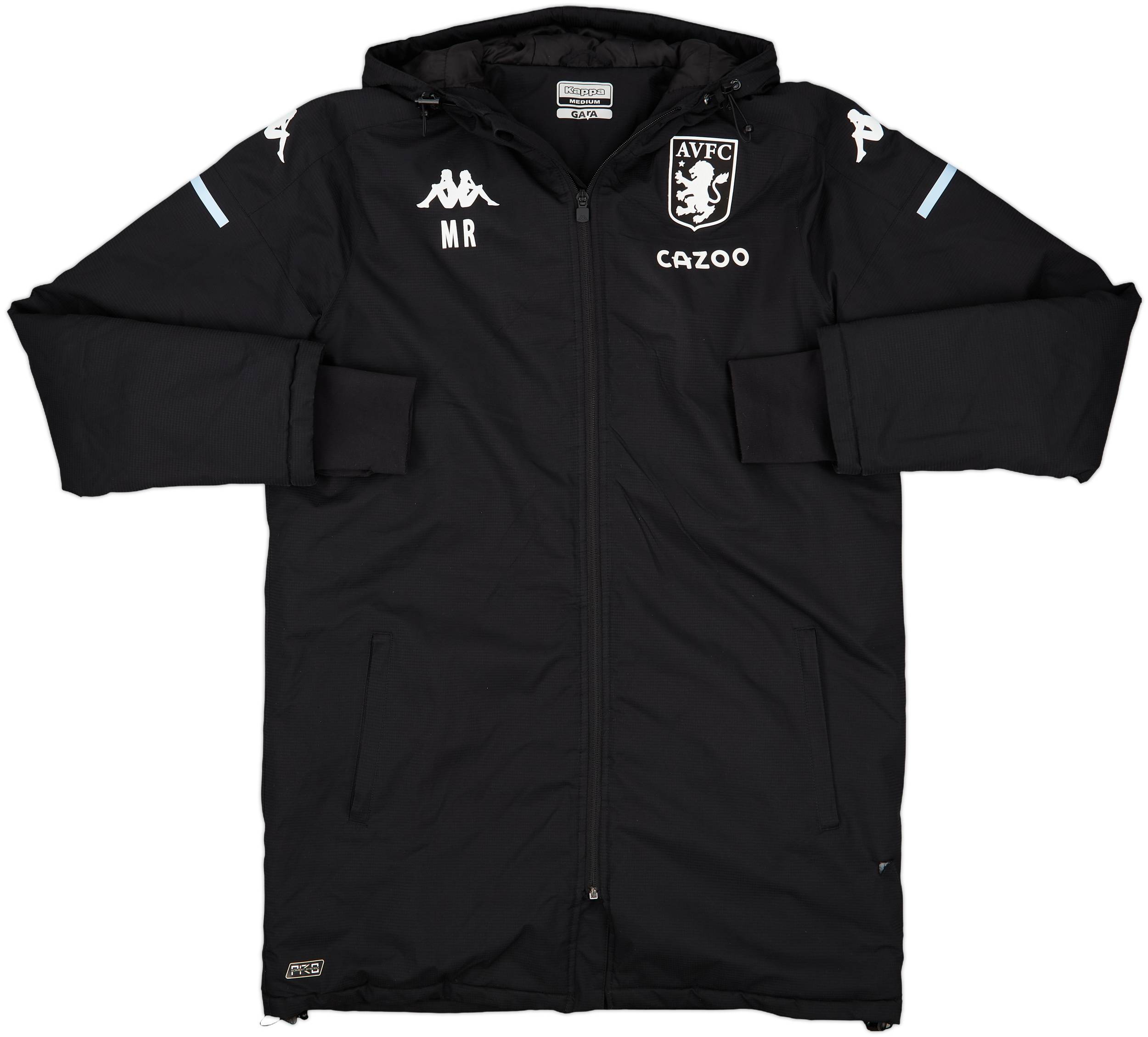 2020-21 Aston Villa Staff Issue Kappa Padded Bench Coat MR - 8/10 - (M)