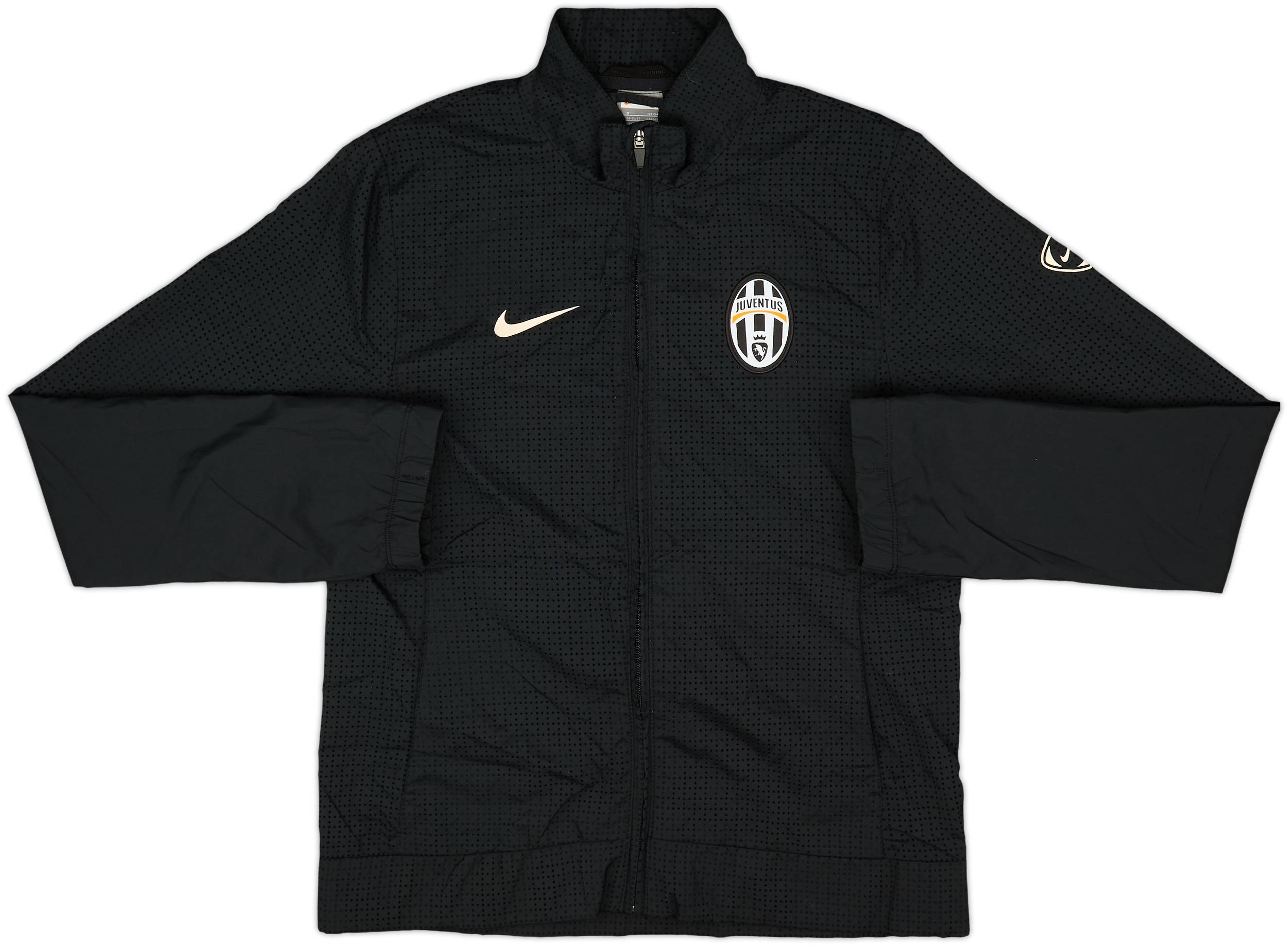 Nike Juventus ジャケット 黒 2008-09 Juventus Nike Track Jacket - 8/10 - (S)