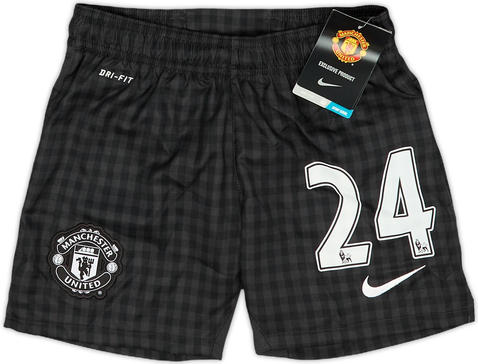 2012-13 Manchester United Away Shorts #24 (Fletcher) (S.Boys)