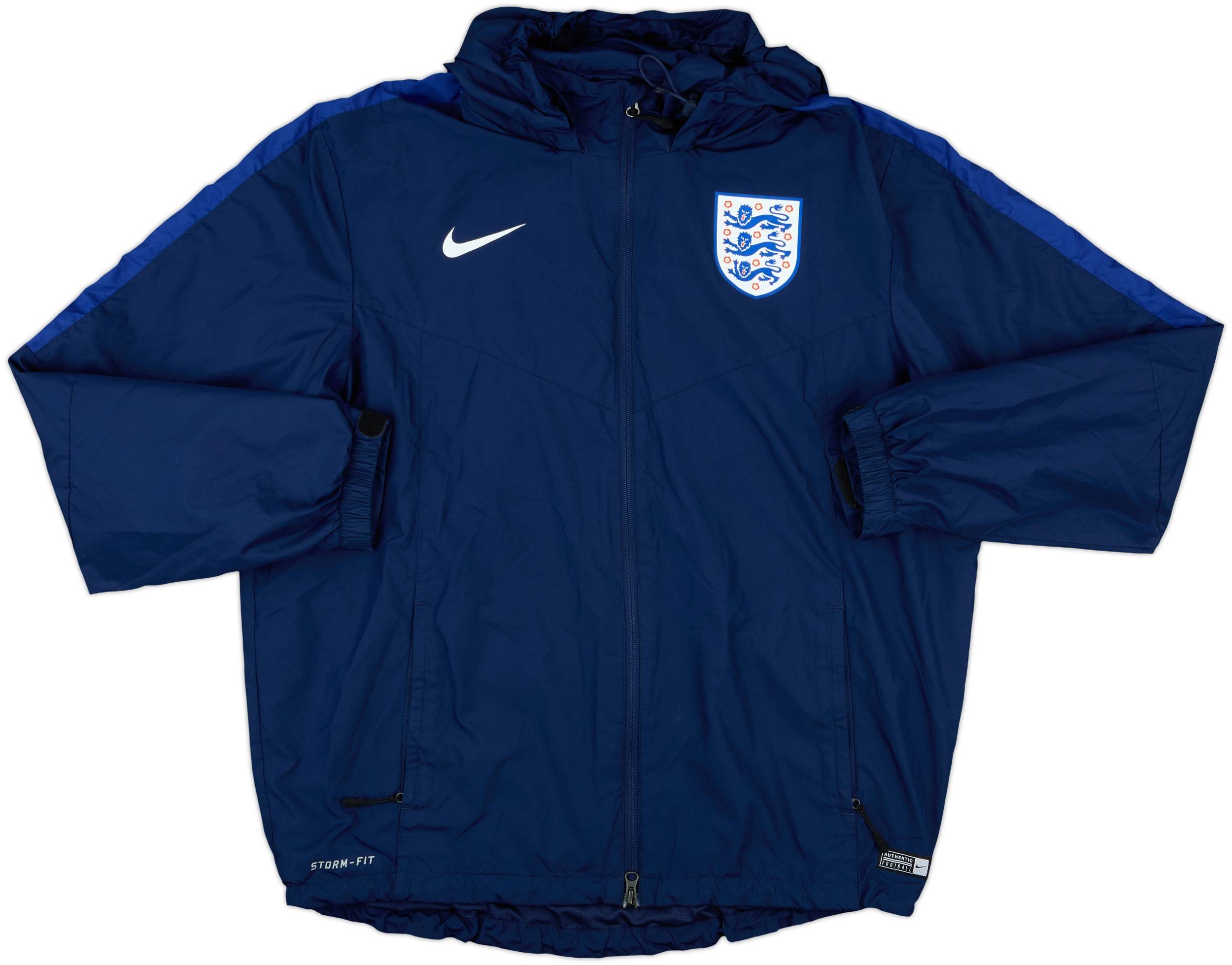 2016-17 England Nike Hooded Rain Jacket - 8/10 - (XL)