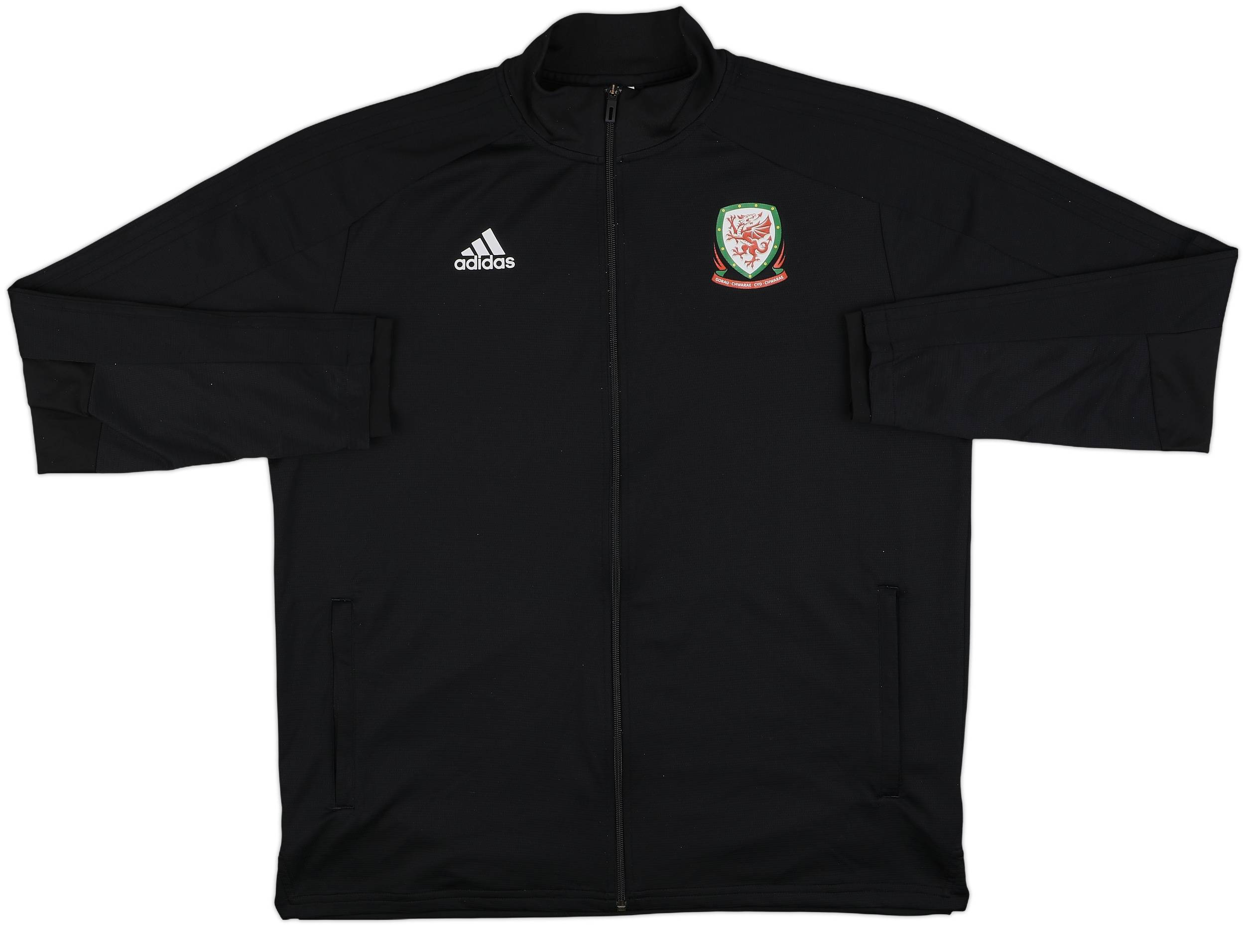 2017-18 Wales adidas Track Jacket - 8/10 - (XL)
