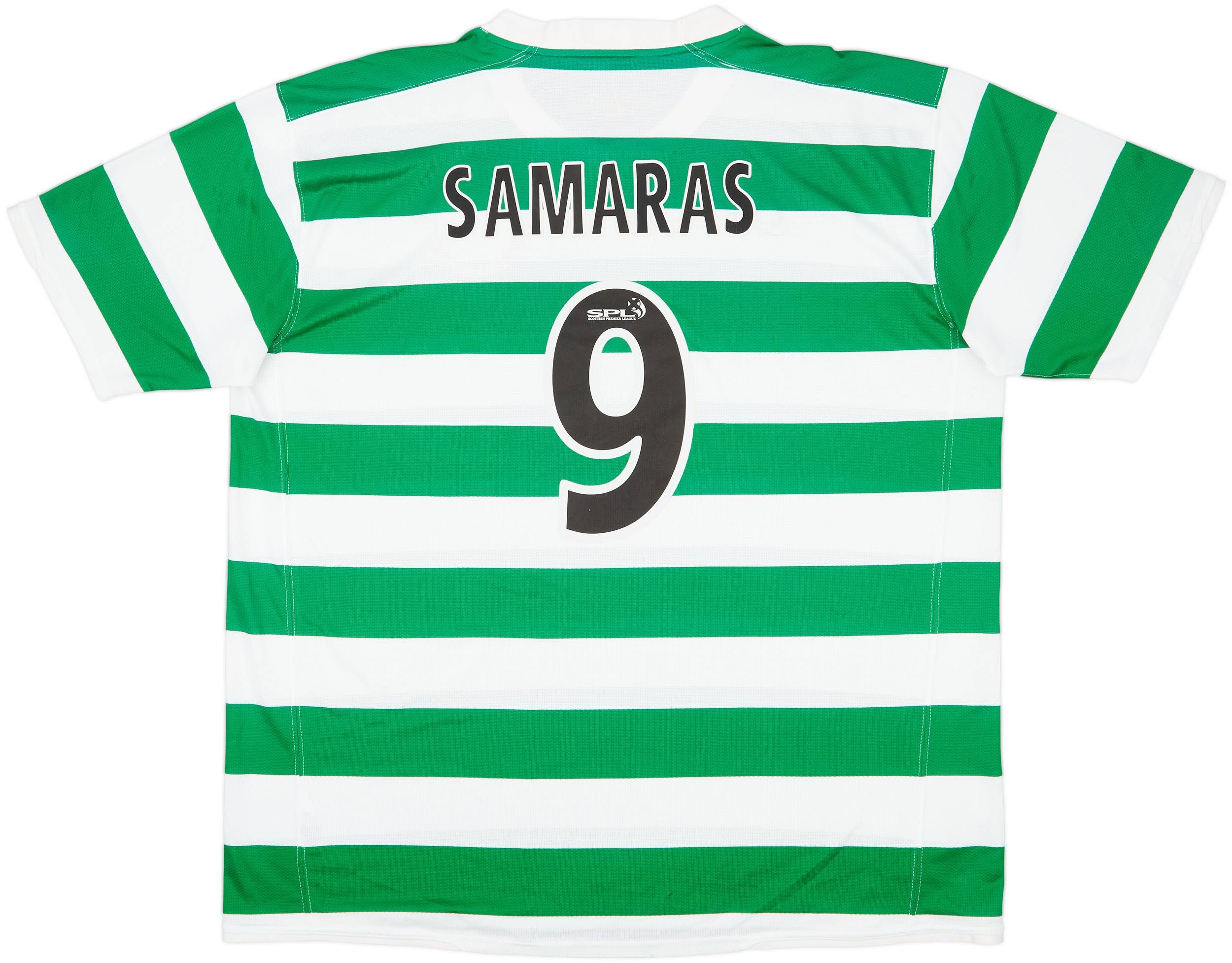 2007-08 Celtic Home Shirt Samaras #9 - 4/10 - (3XL)