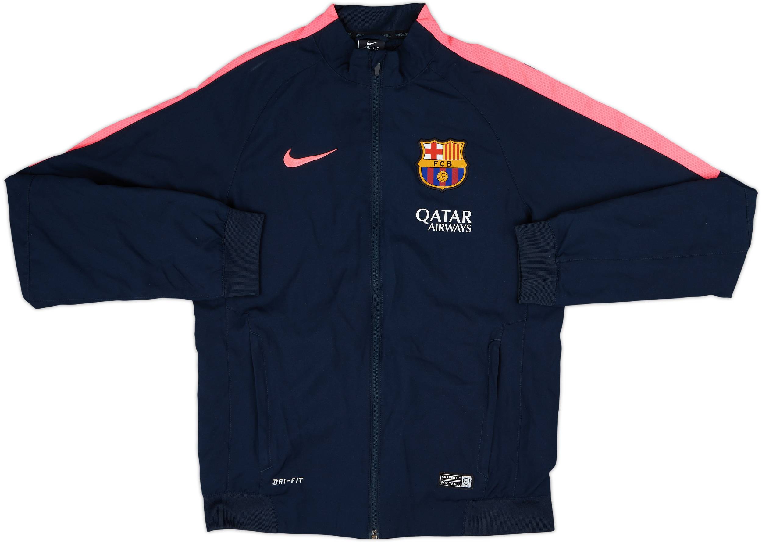 ナイキ サッカートラックジャケット　ローマ　14-15シーズン 2014-15 Barcelona Nike Track Jacket - 7/10 - (S)