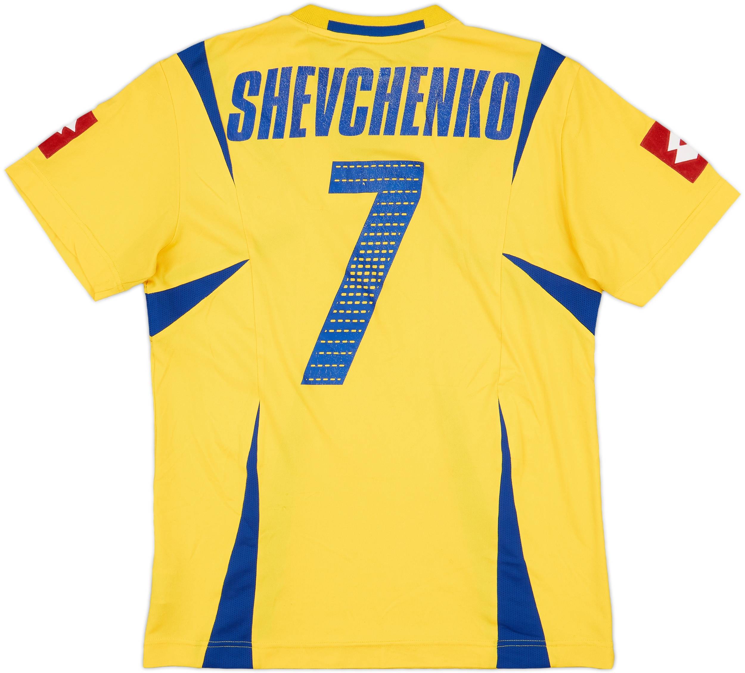 2006-08 Ukraine Home Shirt Shevchenko #7 - 5/10 - (L)