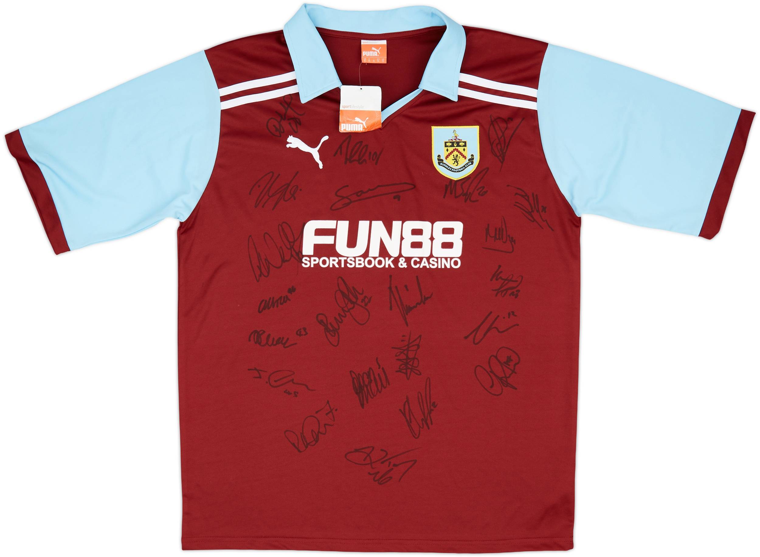 2011-12 Burnley Signed Home Shirt (XL)
