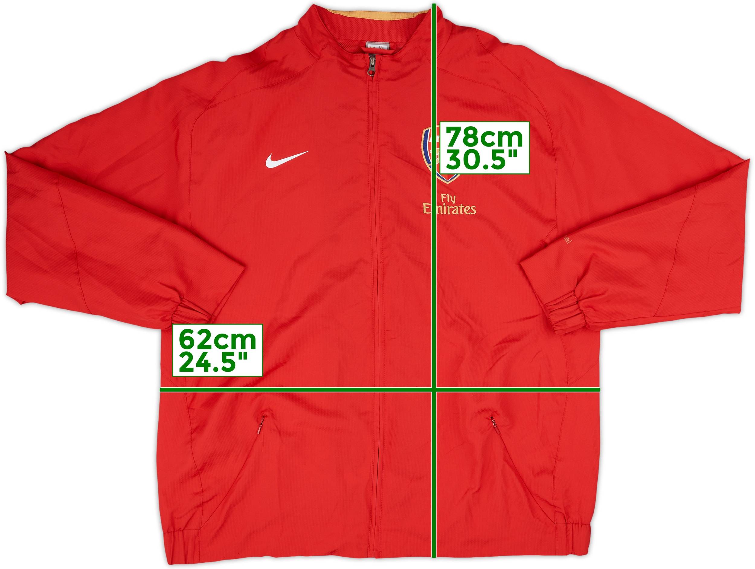 2008-09 Arsenal Nike Track Jacket - 8/10 - (XL)