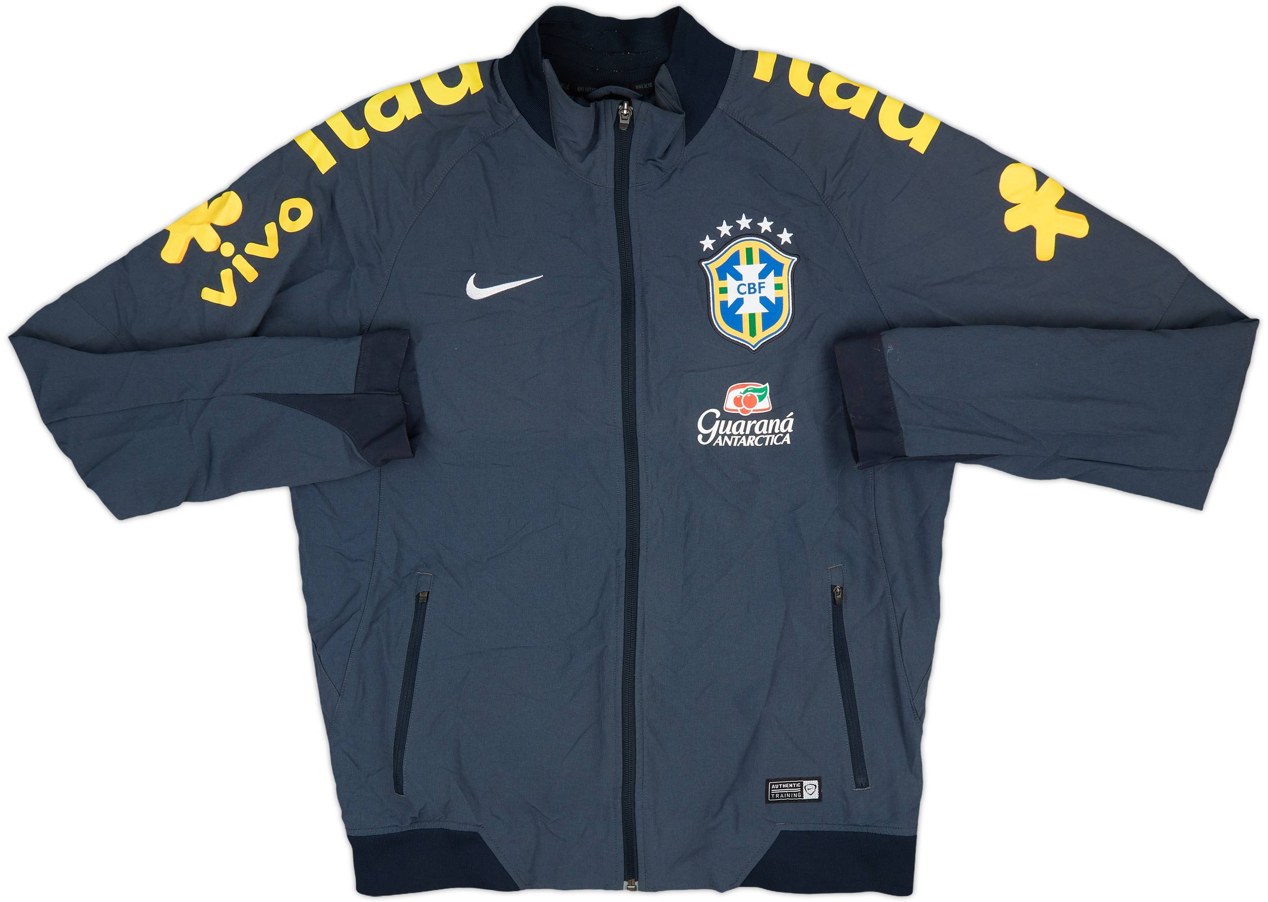 ランキングや新製品 Nike Issue Player Brazil 2014-15 Track (M) - 8/10 - Jacket 趣味