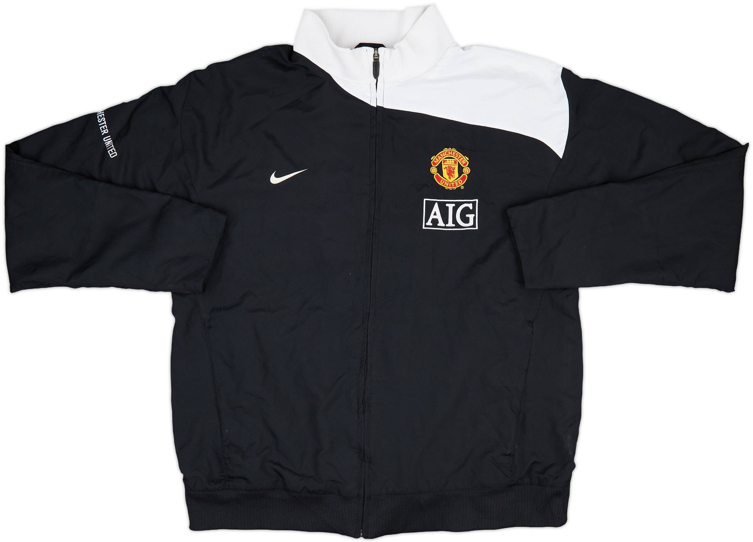 2008-09 Manchester United Nike Track Jacket - 8/10 - (XL)