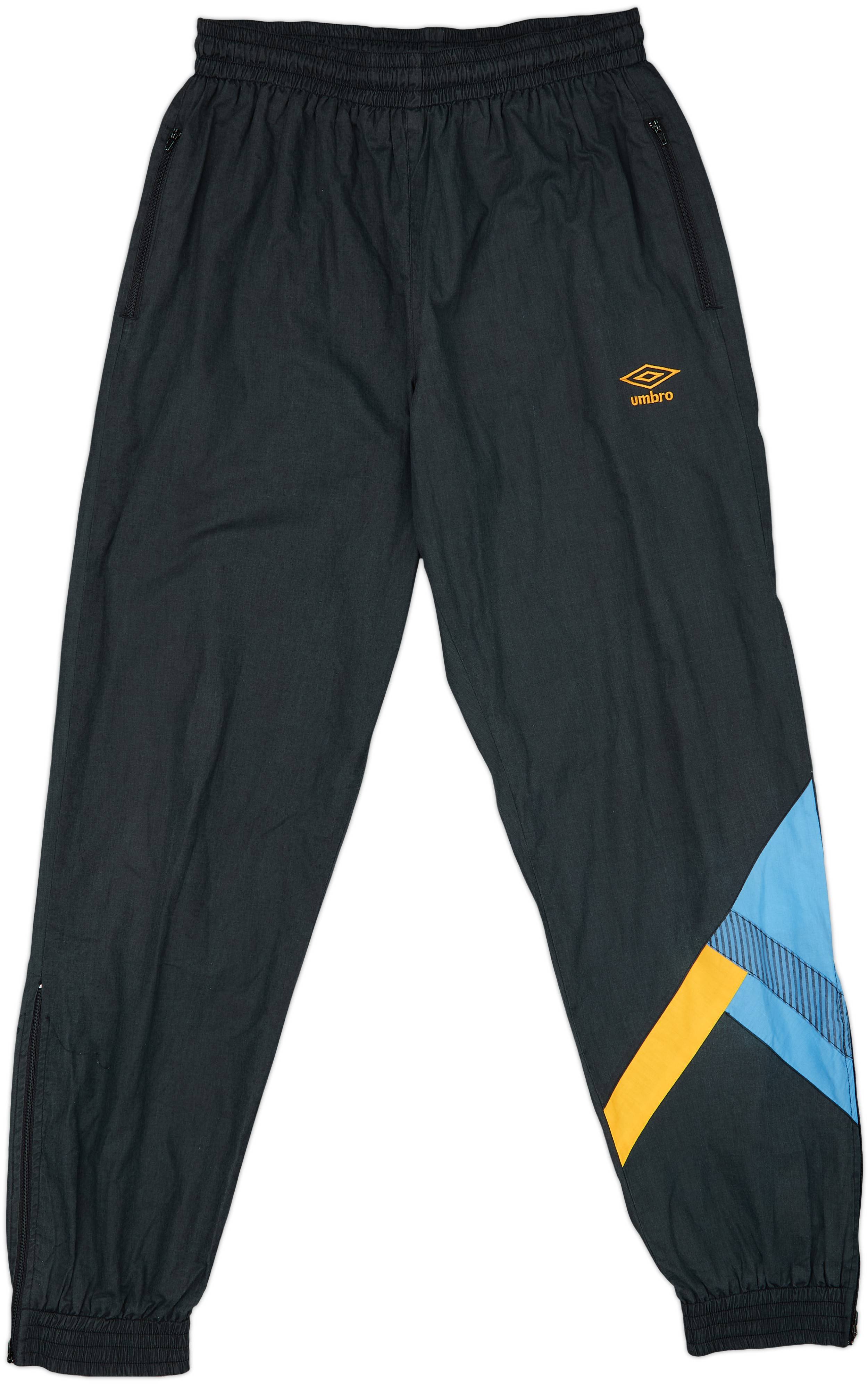 1991-92 Inter Milan Umbro Track Pants/Bottoms - 8/10 - (L)