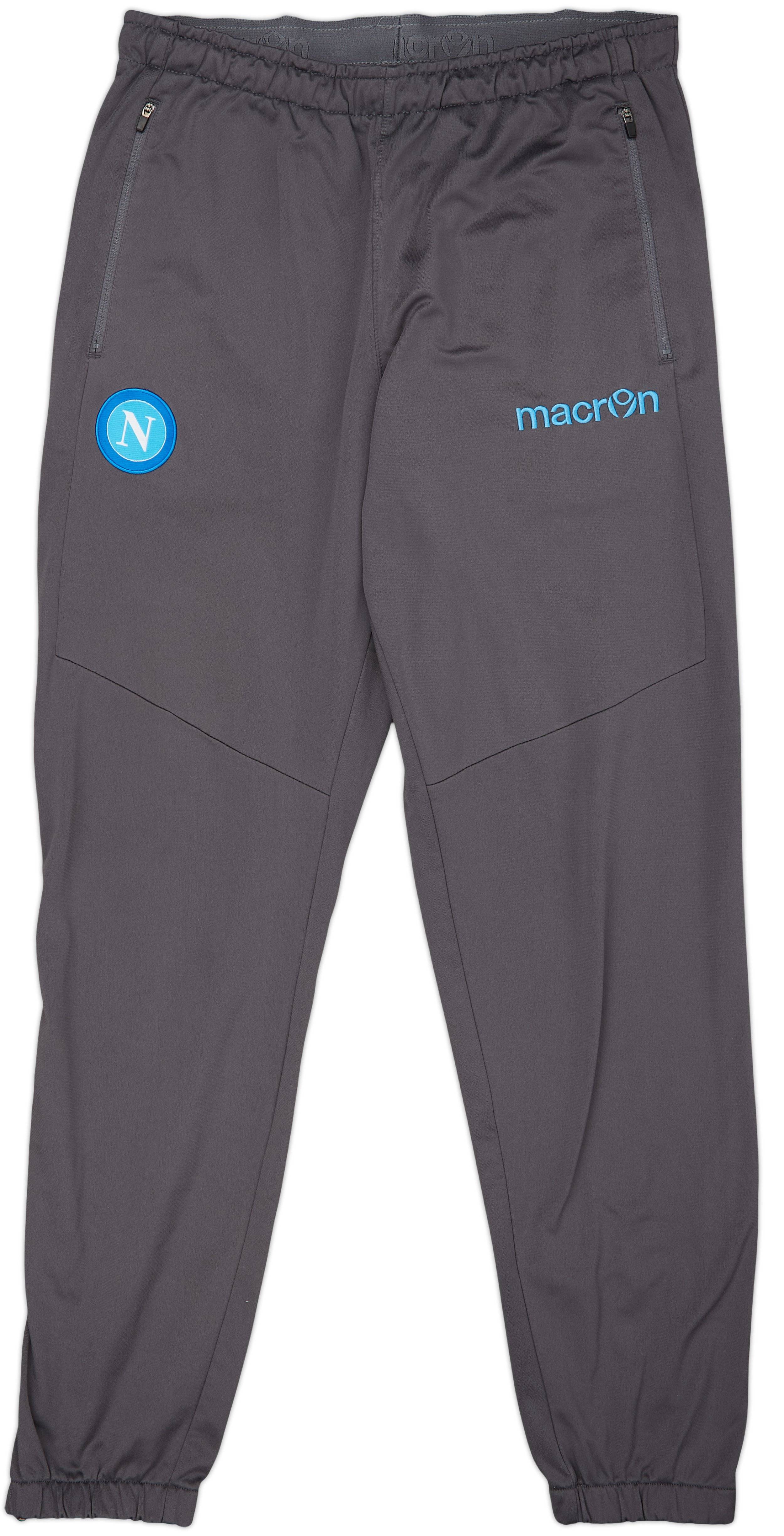 2013-14 Napoli Macron Track Pants/Bottoms - 9/10 - (L)
