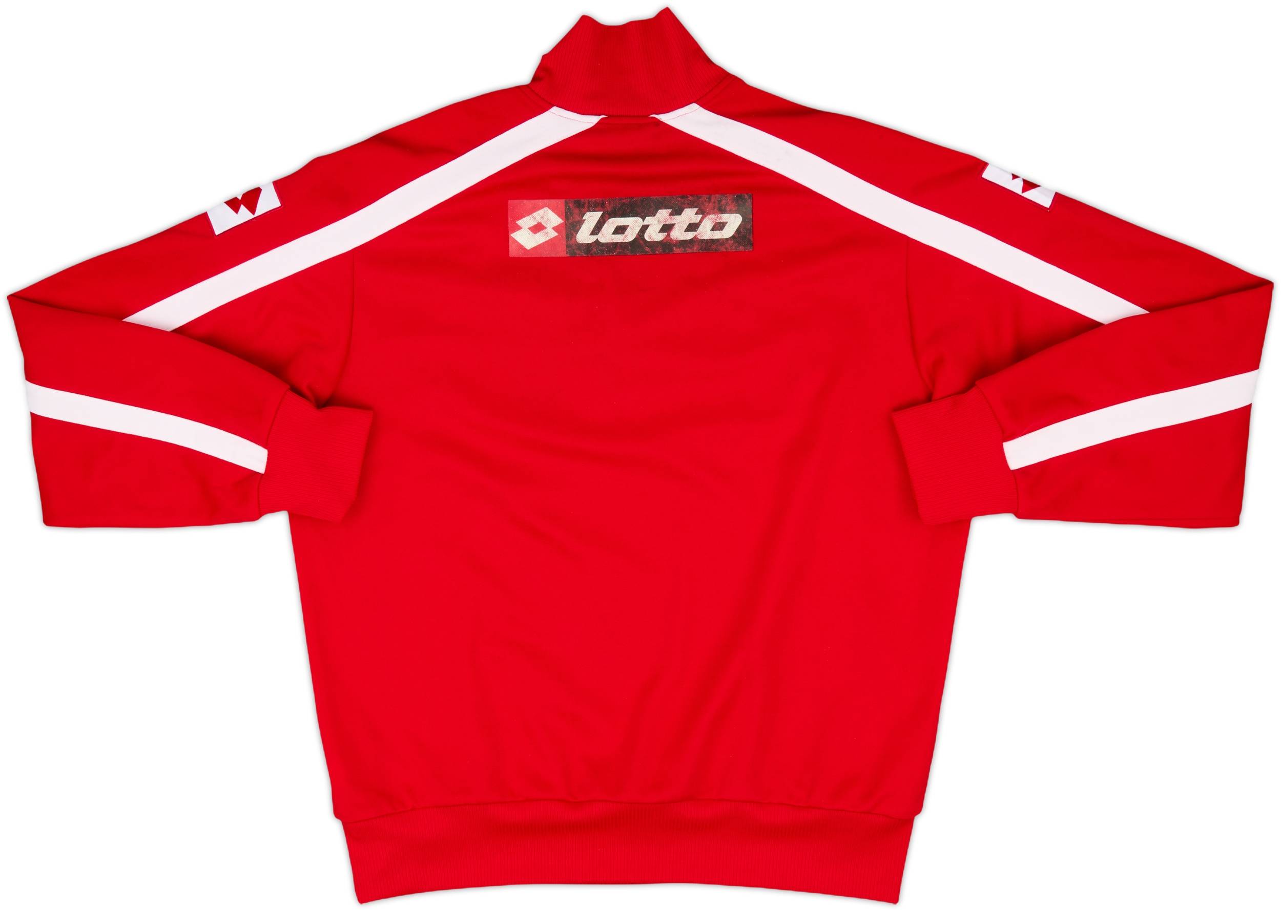 2005-06 Fiorentina Player Issue Lotto 1/4 Zip Drill Top #47 - 6/10