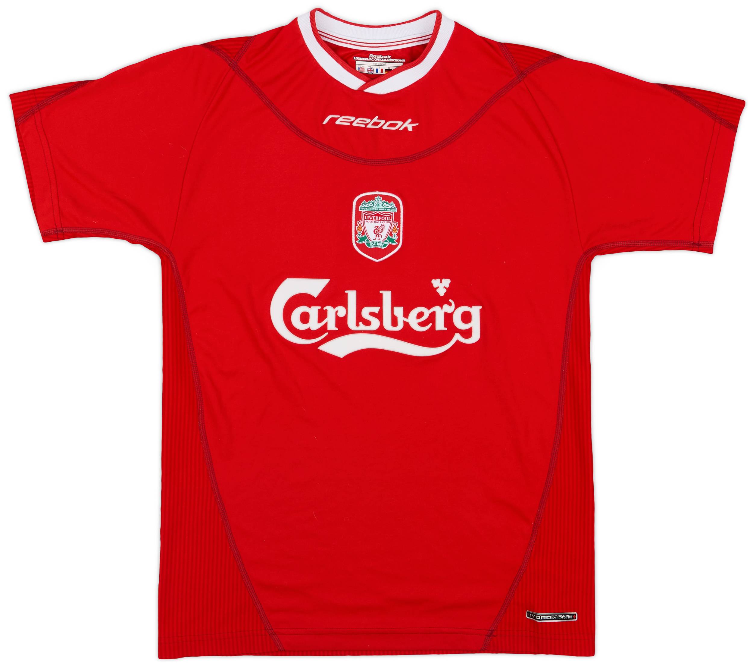 2002-04 Liverpool Home Shirt - 9/10 - (Y)