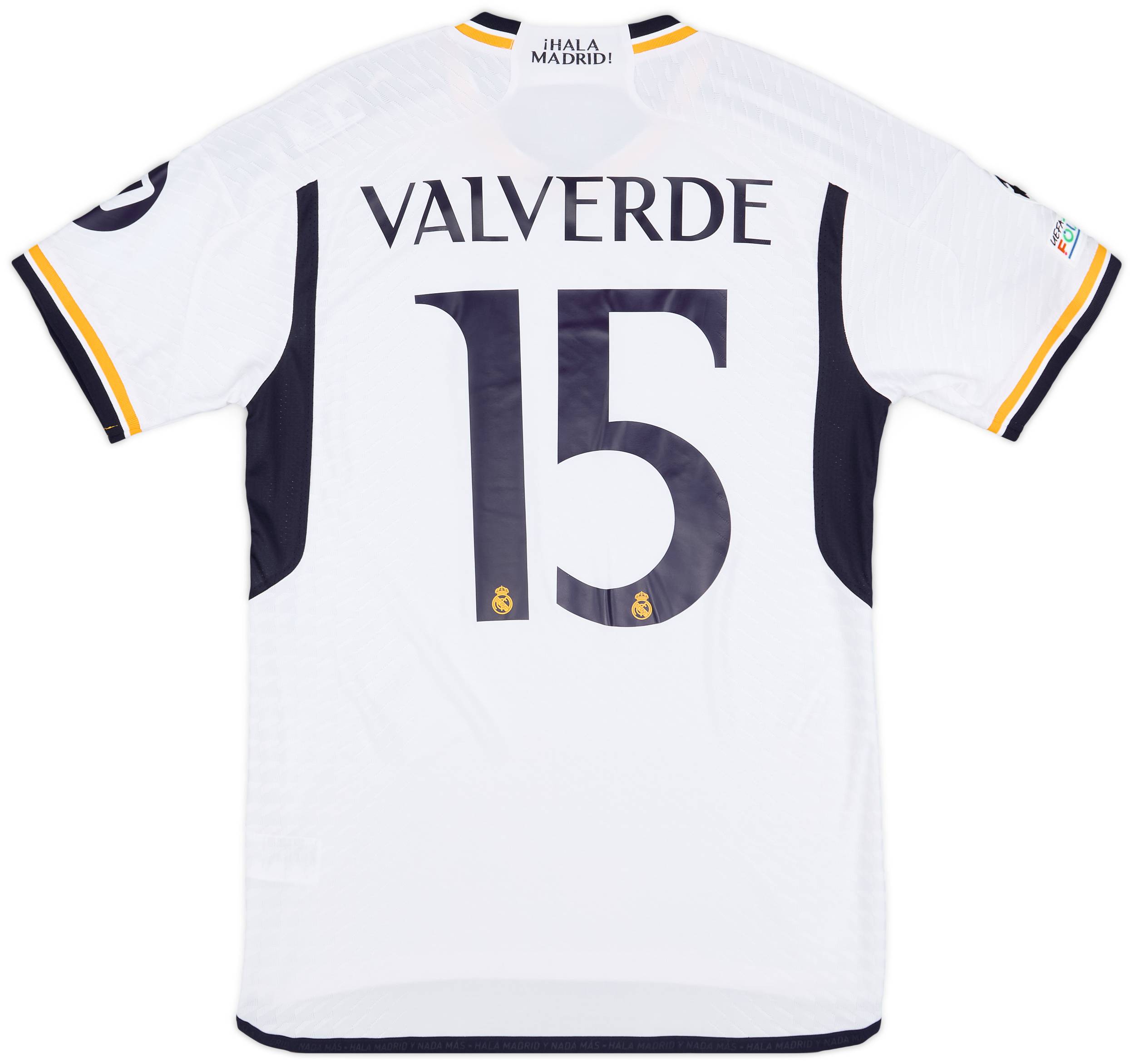 レアル・マドリード VALVERDE 15番 シャツ 2023-24 Real Madrid Third Shirt Valverde #15 (M)